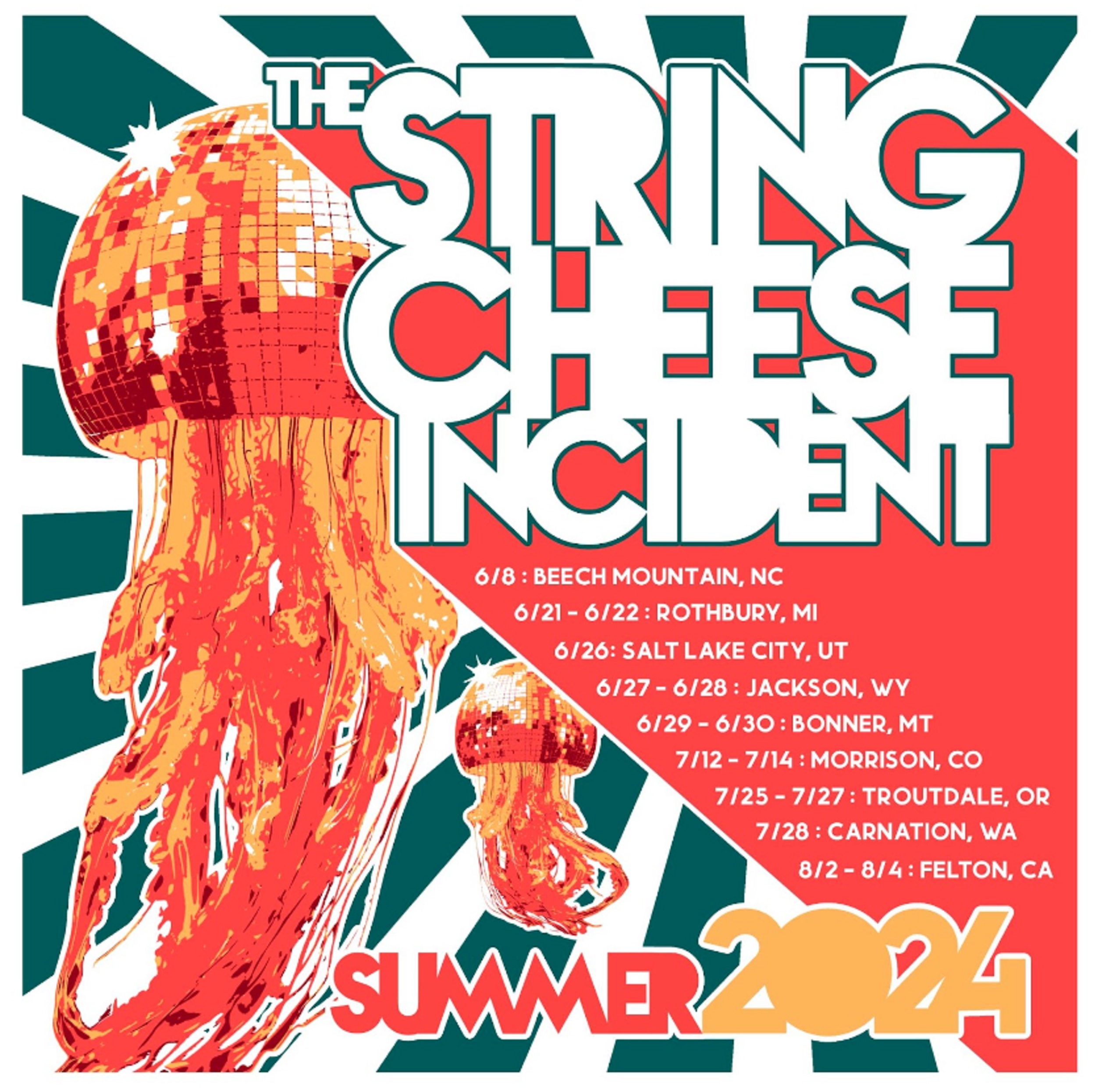 The String Cheese Incident announce 2024 Summer Tour