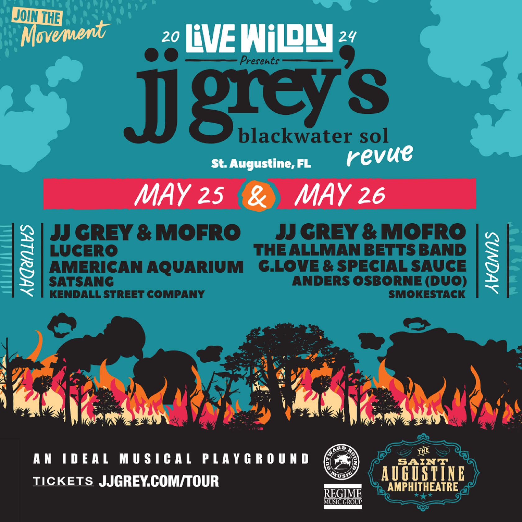 JJ Grey Partners With The Live Wildly Foundation