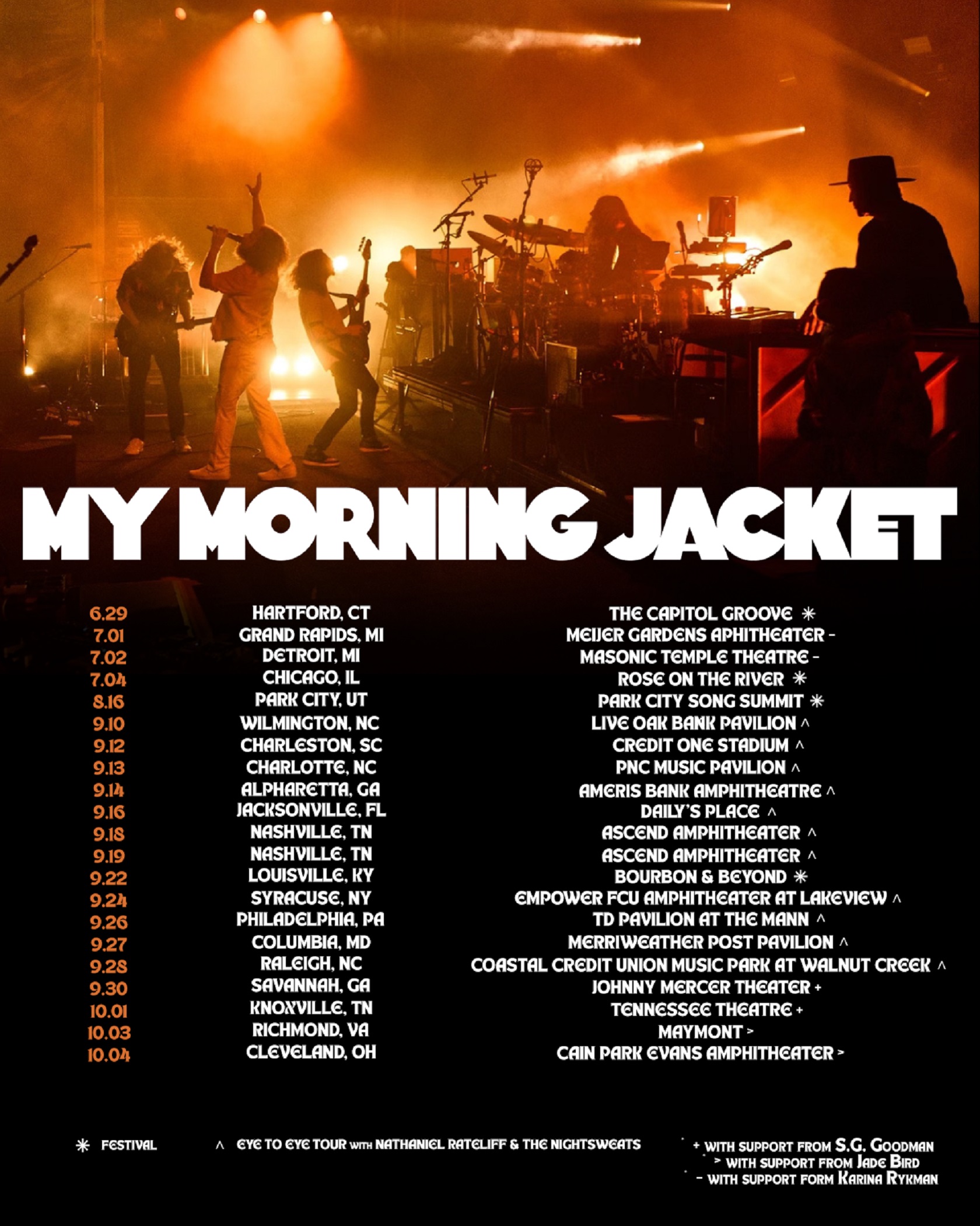 My Morning Jacket Announce Four Fall 2024 Headline Shows