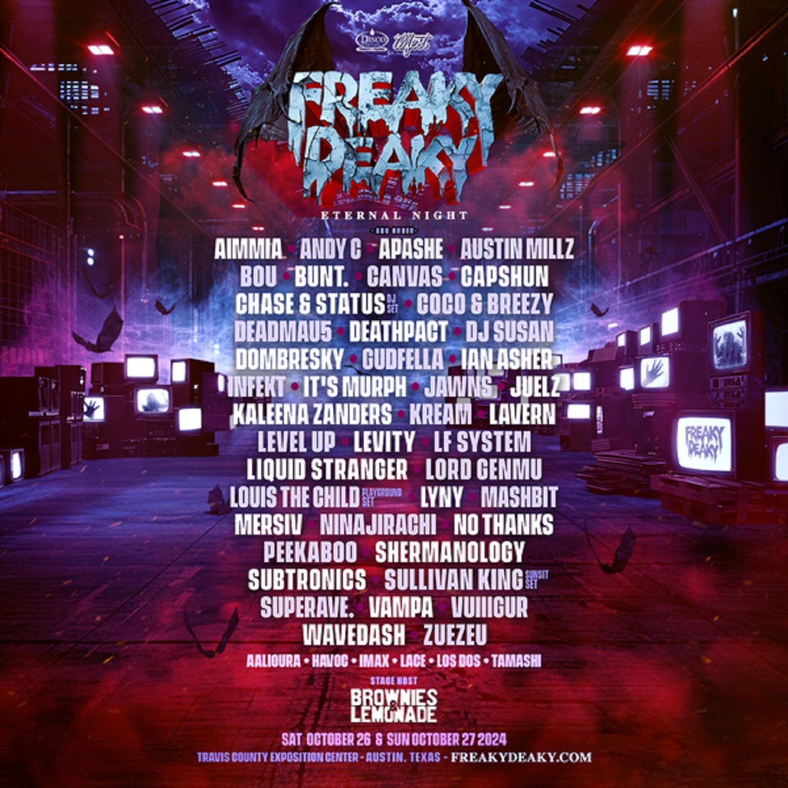 Freaky Deaky Announces Lineup for Austin Texas Most Haunted Halloween Fest