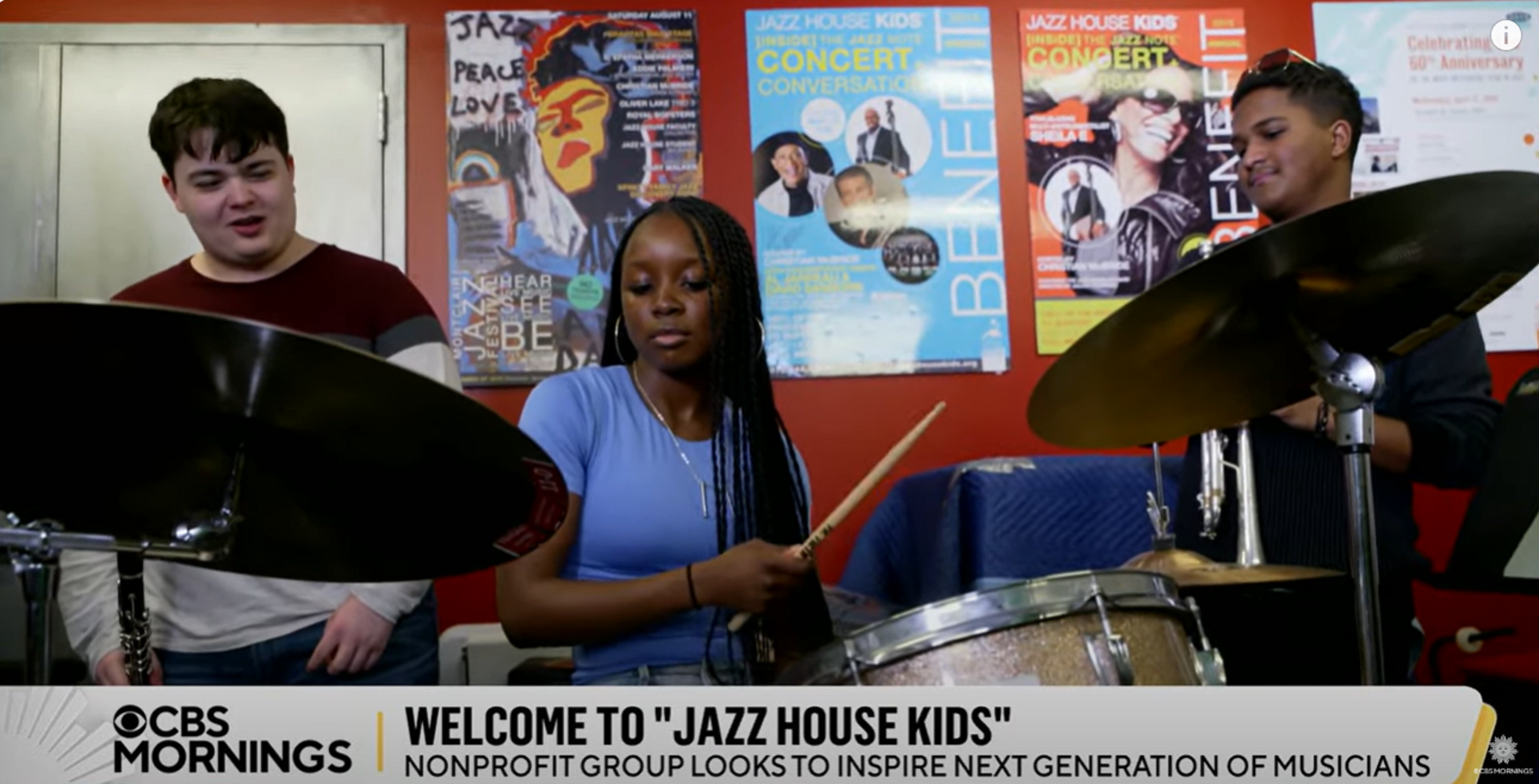 CBS Mornings Profiles JAZZ HOUSE KiDS in Wide Ranging National Broadcast Segment