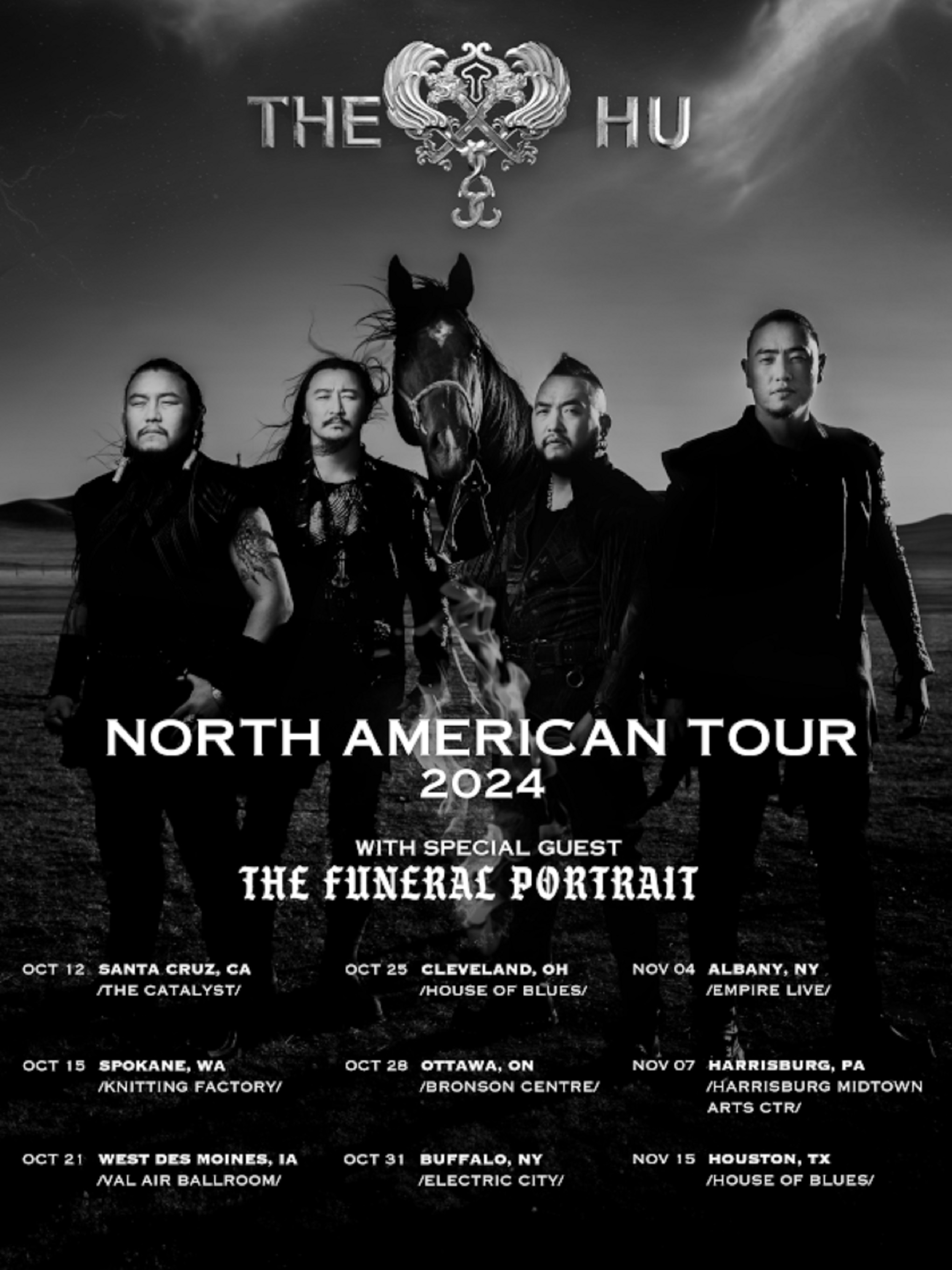 THE HU ADD HEADLINING SHOWS IN NORTH AMERICA 