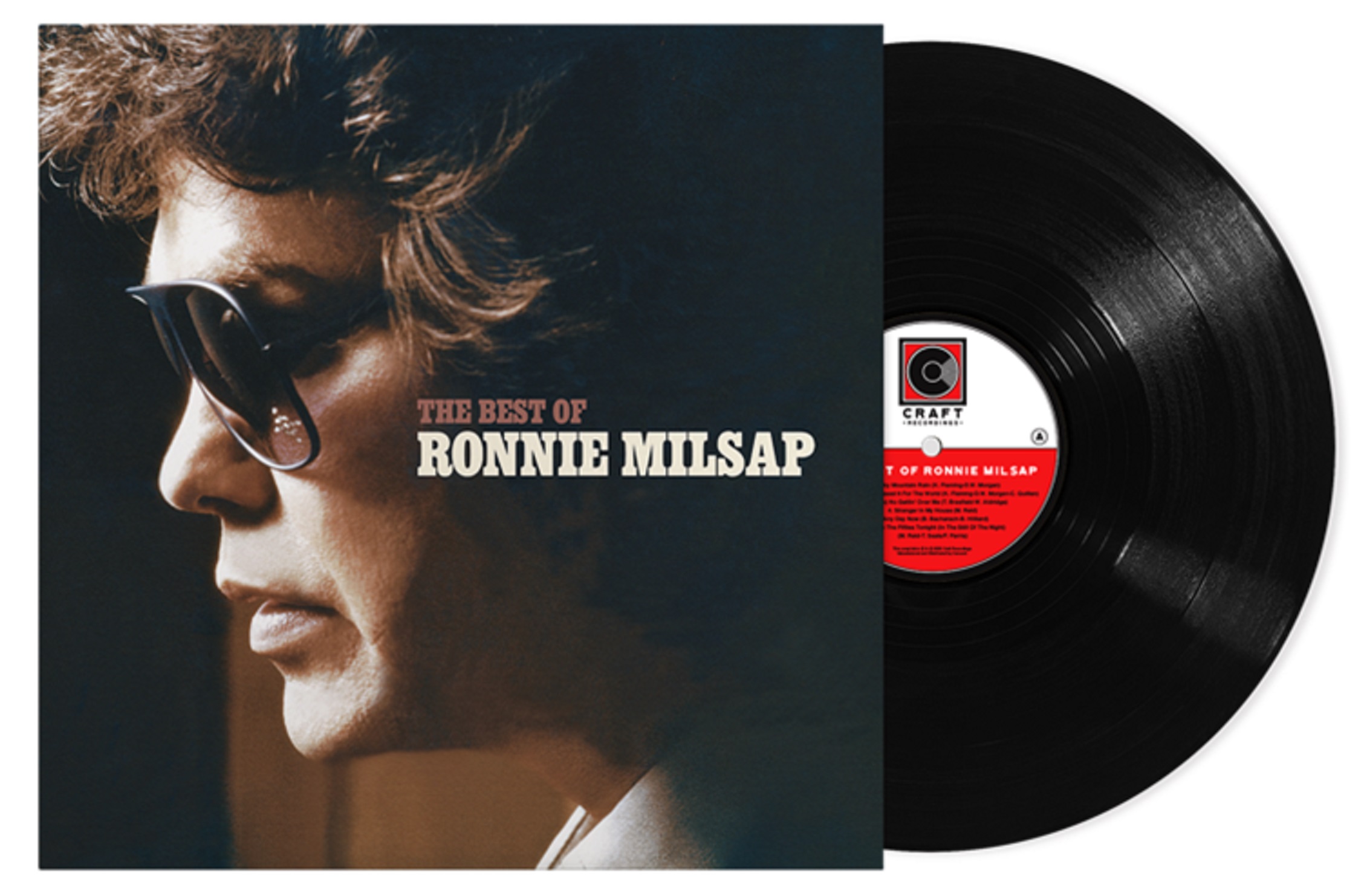 Craft Recordings announces the wide vinyl debut of 'The Best of Ronnie Milsap'