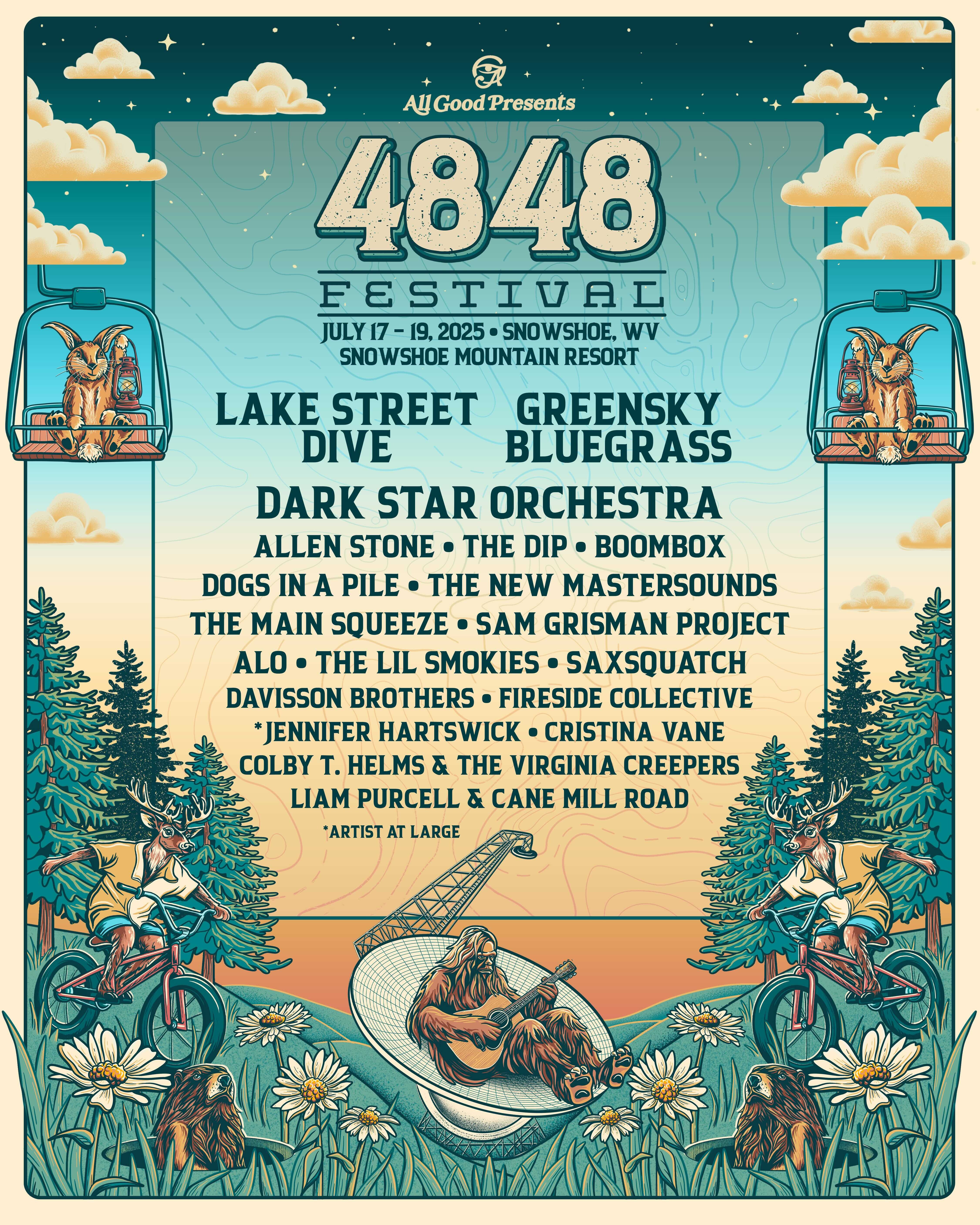 All Good Presents: 4848 Festival Unveils Stellar 2025 Lineup