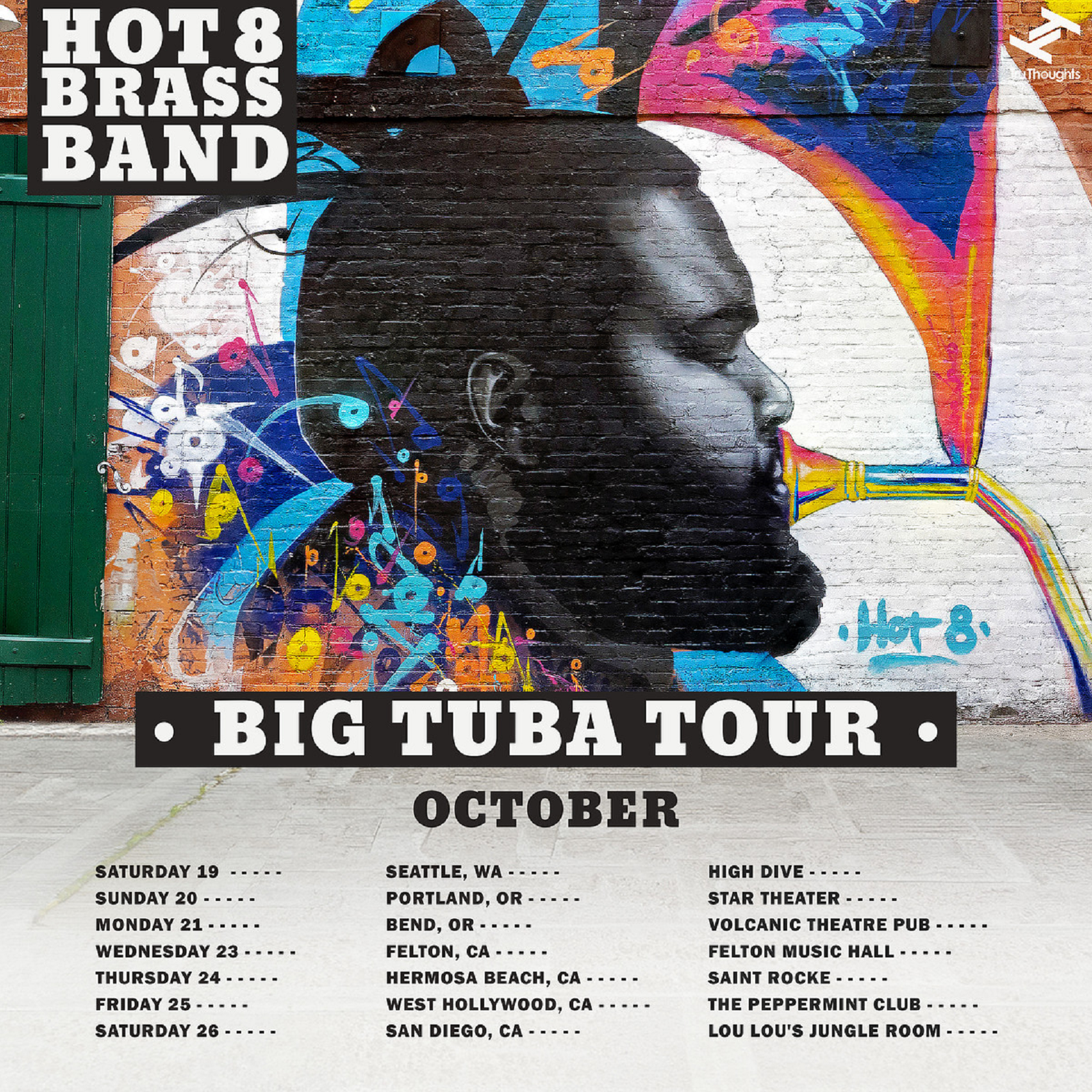 Hot 8 Brass Band Unveil New Single "Big Tuba" Ahead of Global Tour