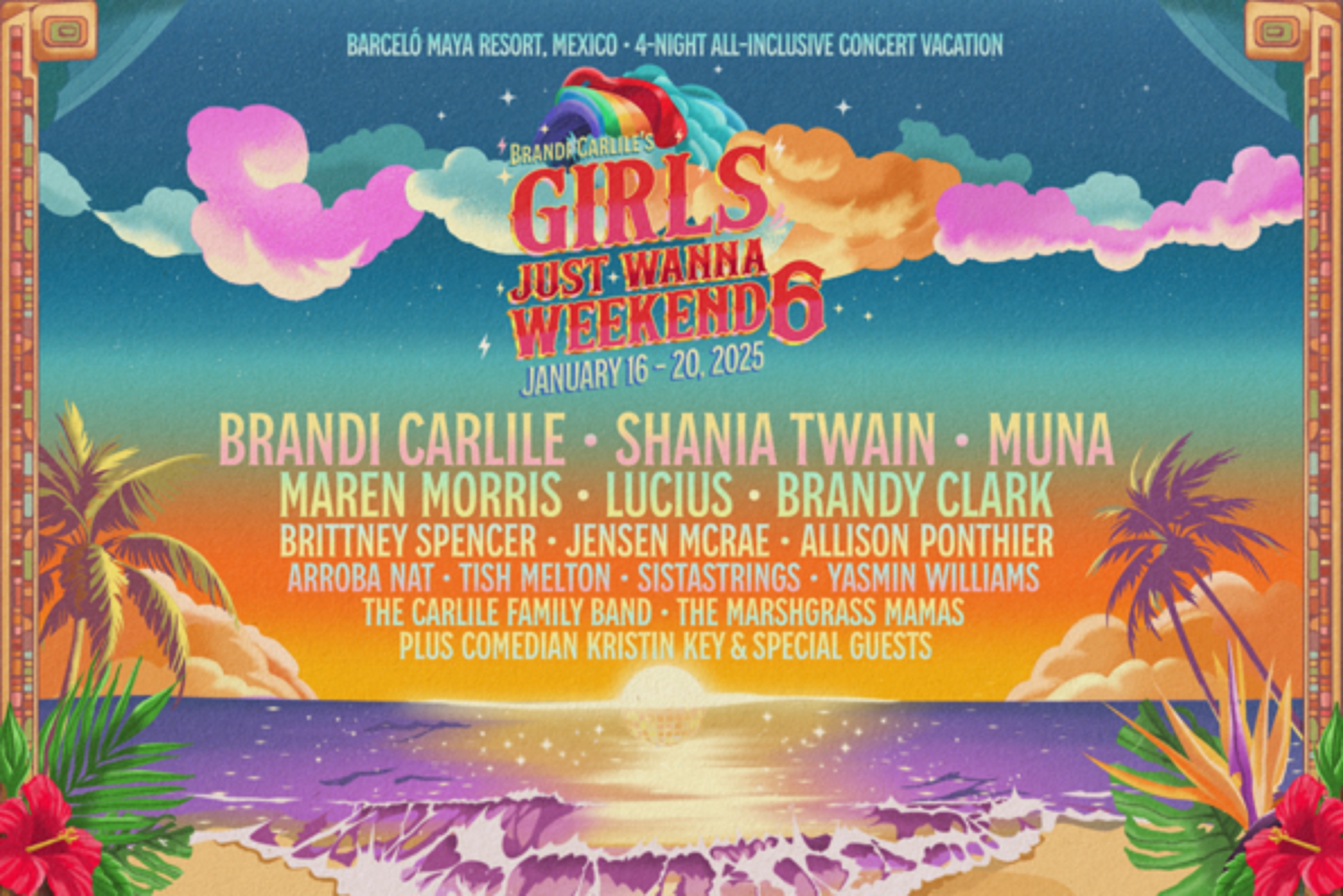 Brandi Carlile unveils 6th Annual “Girls Just Wanna Weekend” lineup