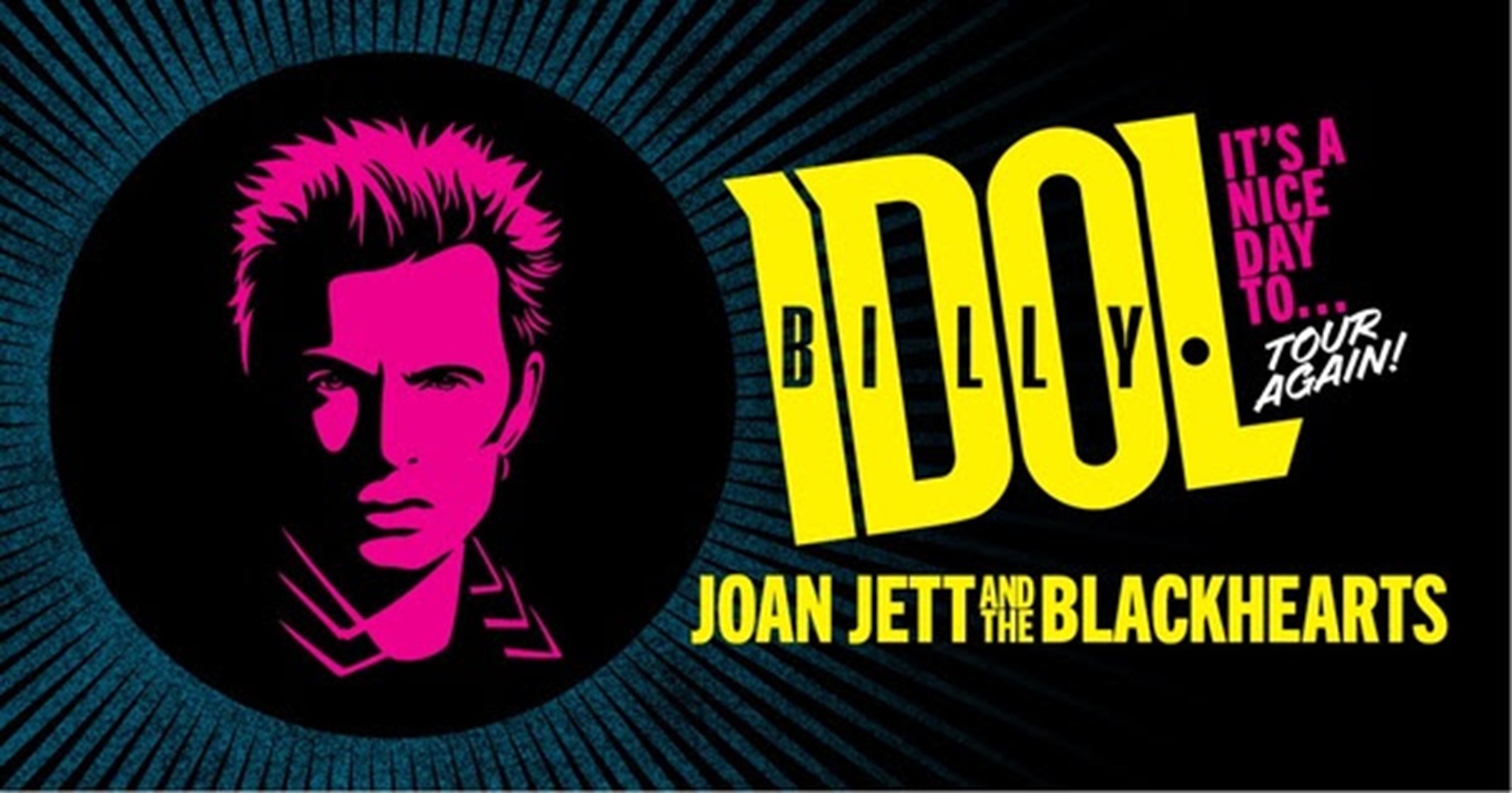 Billy Idol and Joan Jett Rock the Stage Together: It’s a Nice Day To…Tour Again!