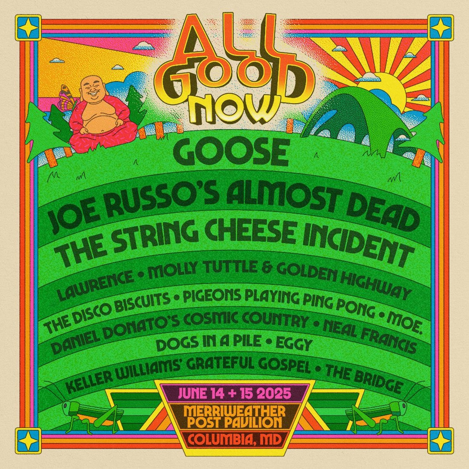 All Good Now Announces 2025 Lineup: A New Chapter for the Iconic Festival