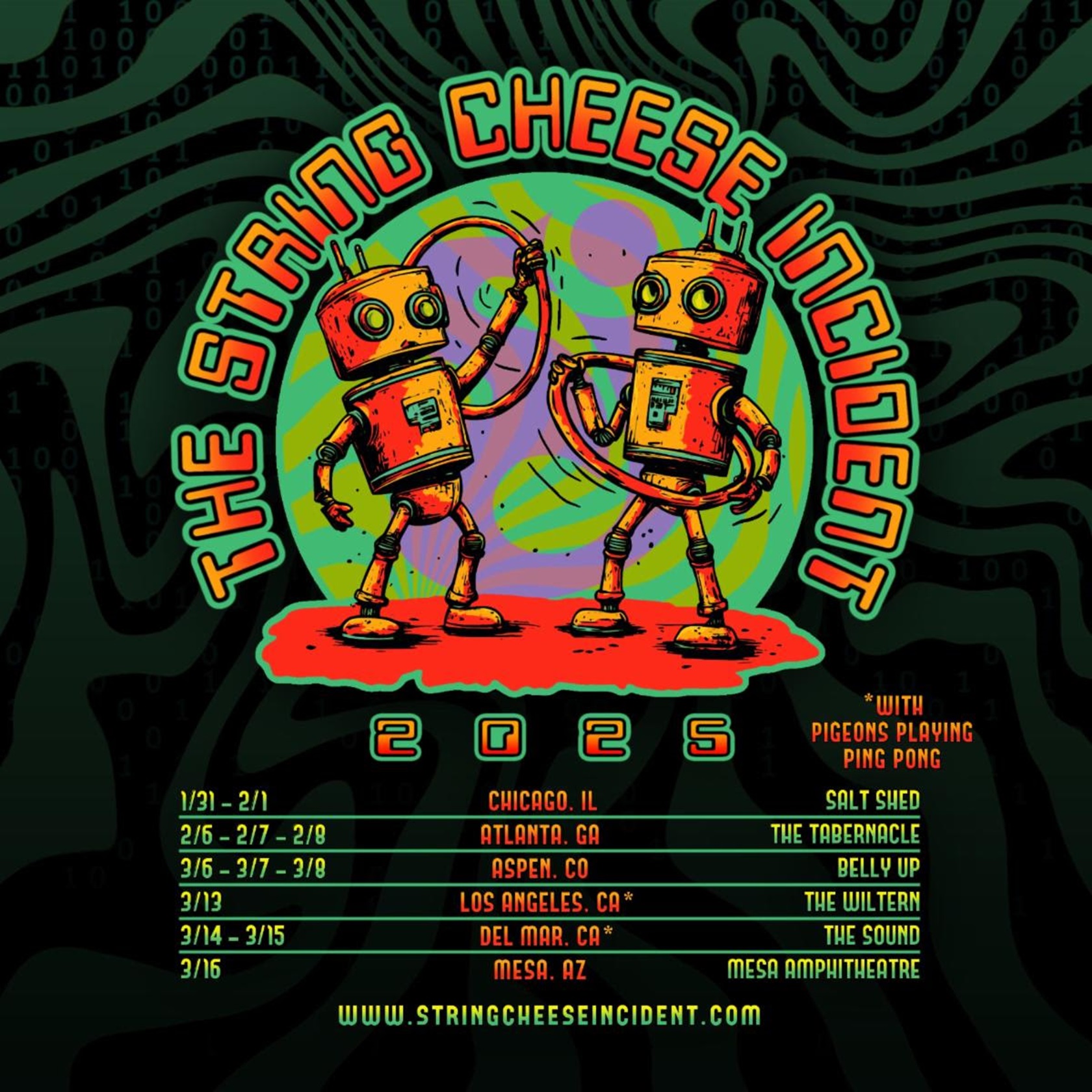 The String Cheese Incident announce early 2025 tour dates; Chicago, Atlanta, LA, San Diego, and more