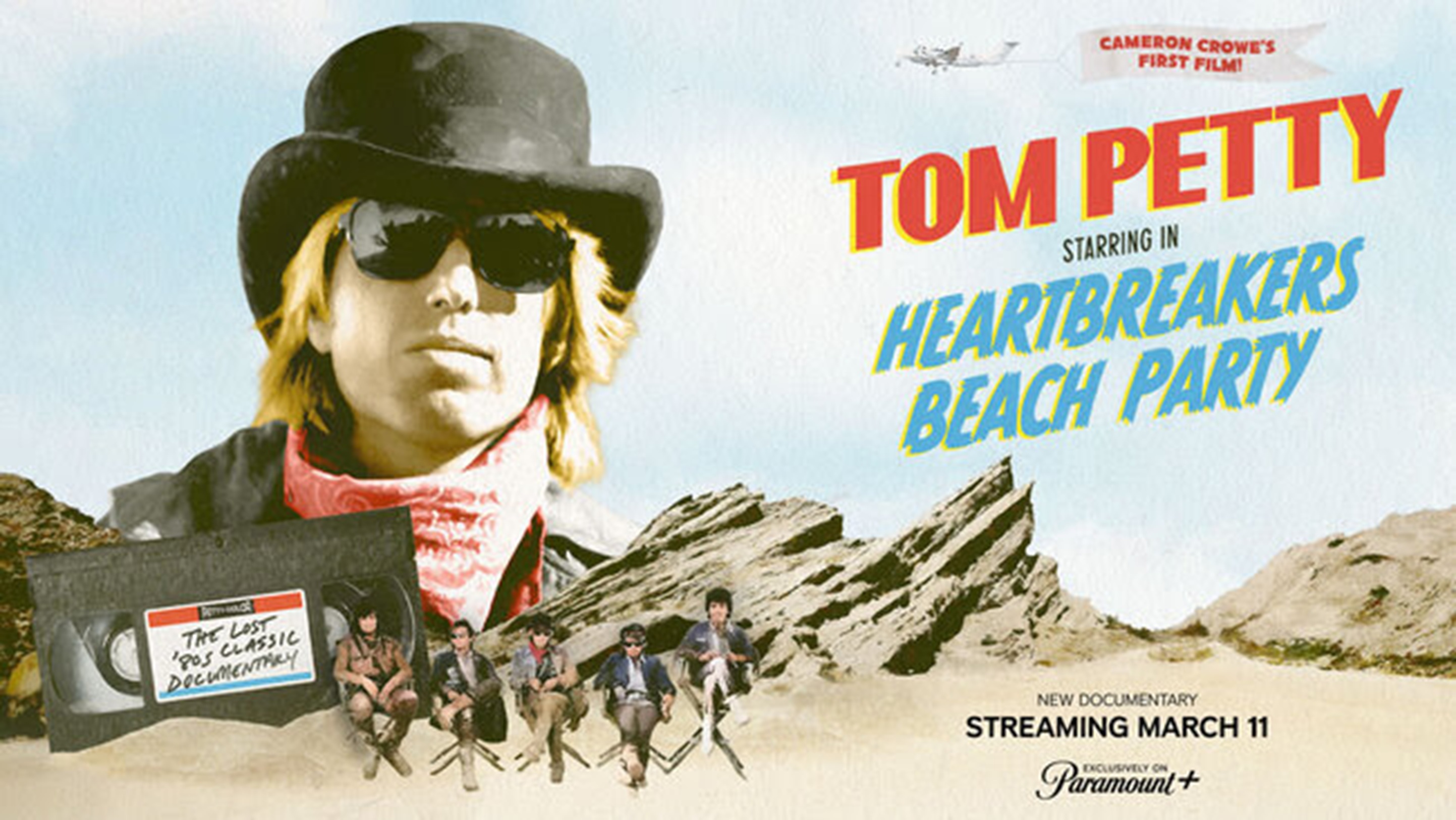 Paramount+ to exclusively premiere “TOM PETTY: HEARTBREAKERS BEACH PARTY” on Tuesday, March 11th