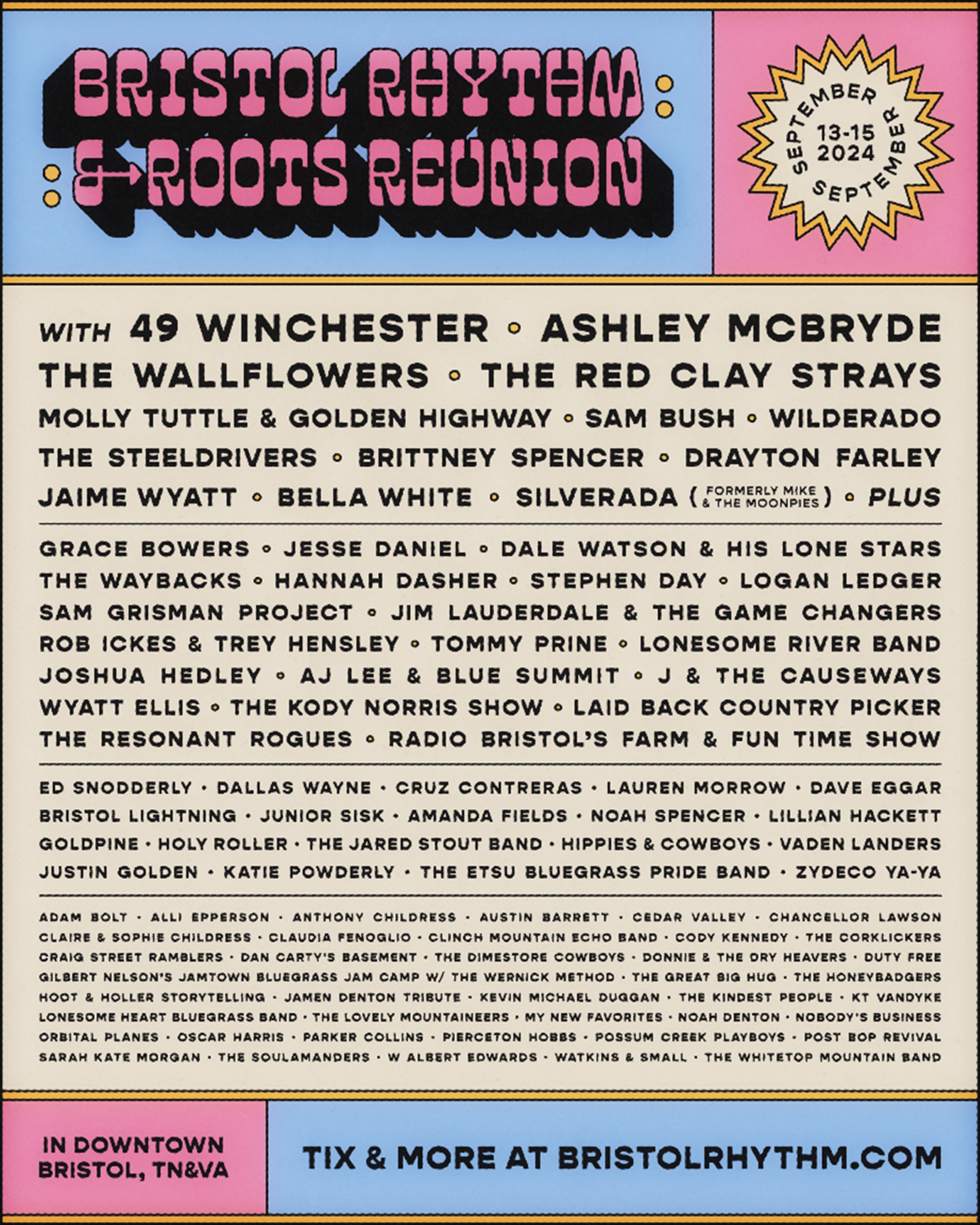 Bristol Rhythm & Roots Reunion Reveals Initial 2025 Lineup Grateful Web