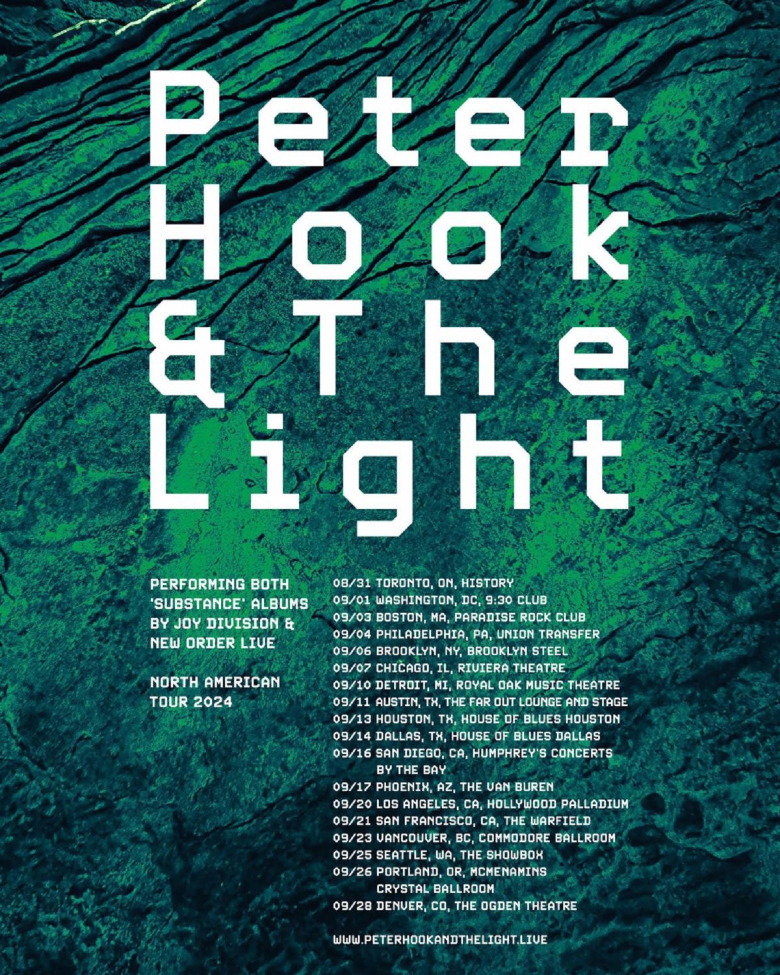 peter hook tour