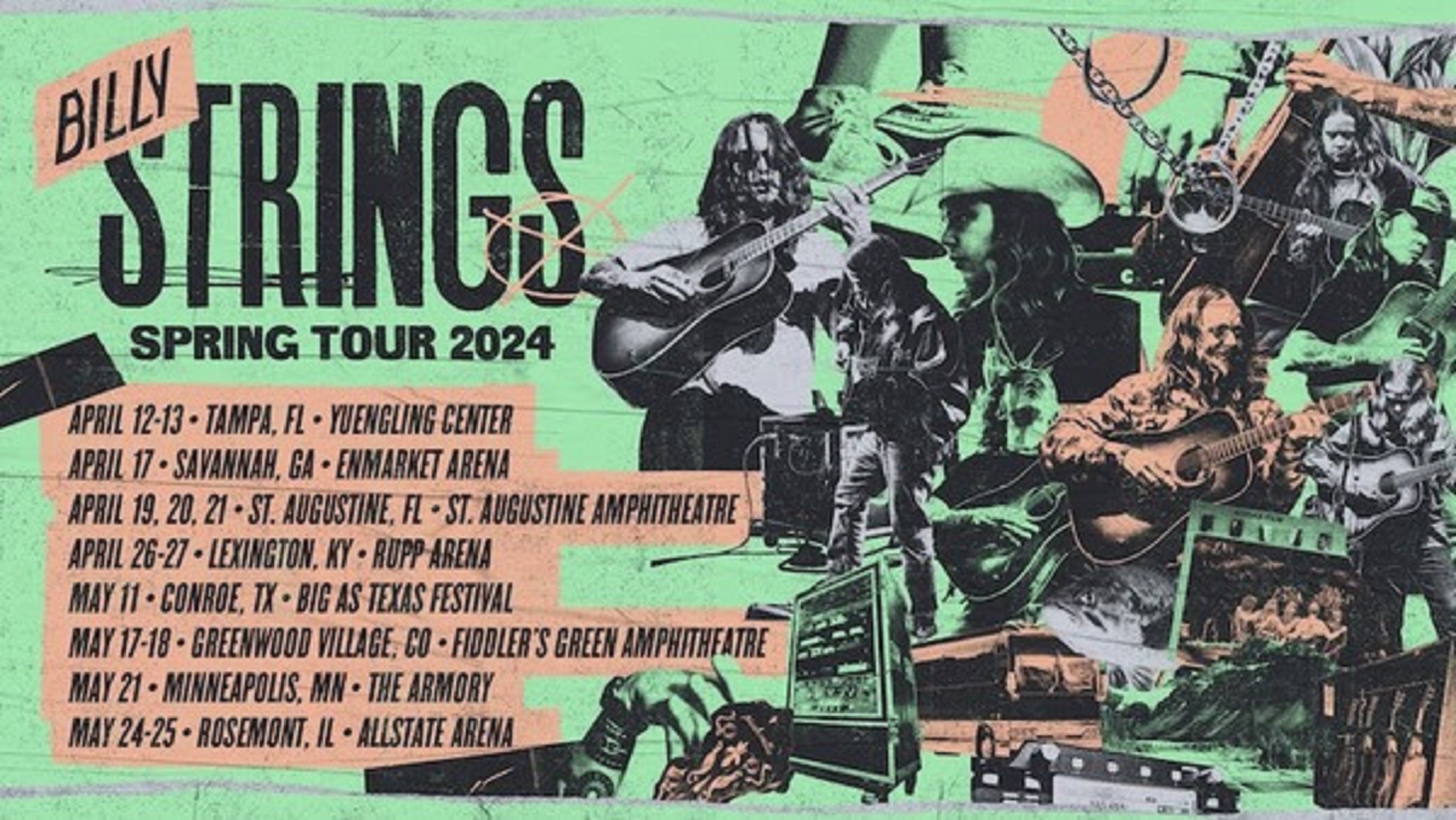 Billy Strings confirms spring 2025 headline tour dates Grateful Web