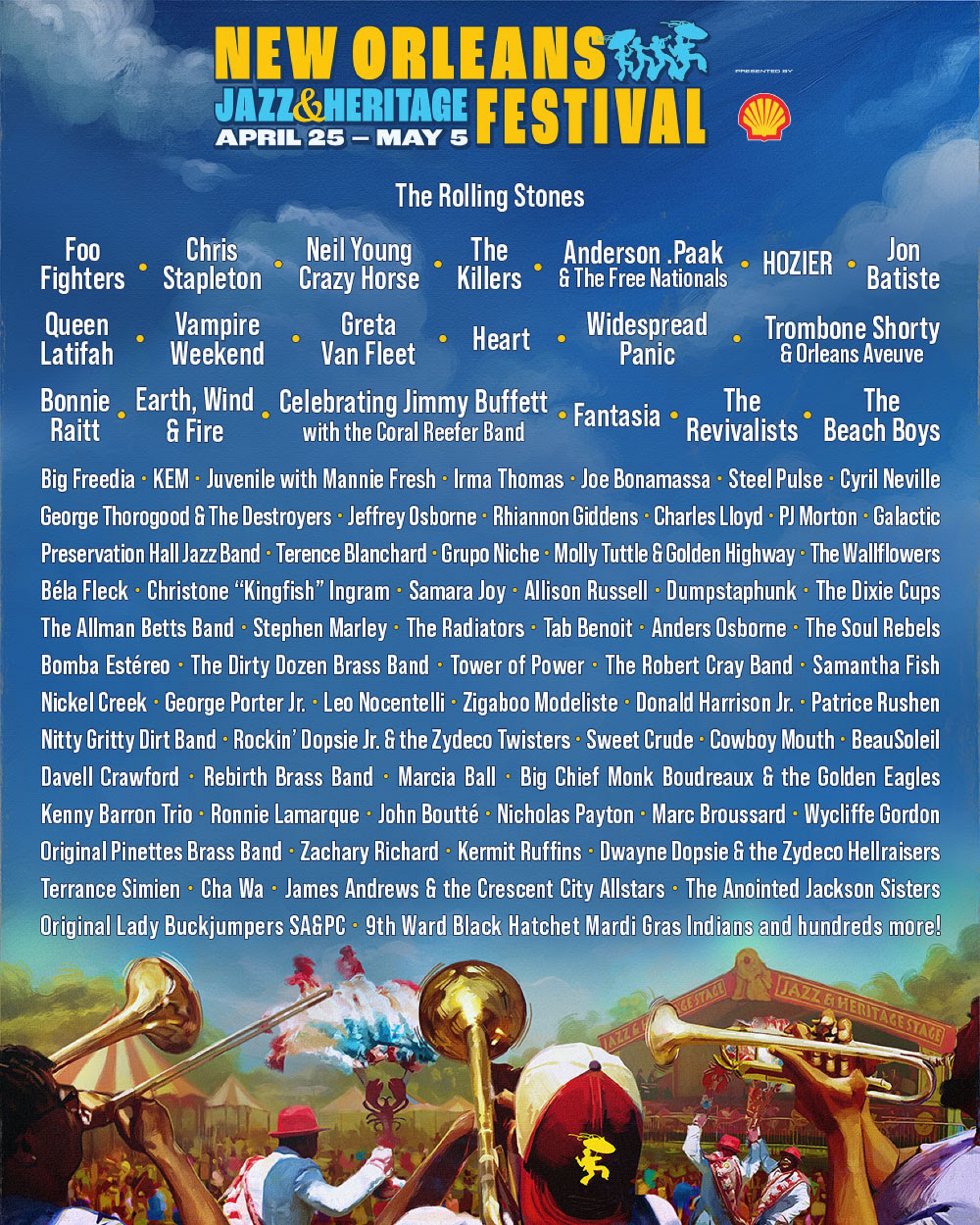 Jazz Fest 2024 Daily Lineup In Hindi Dixie Frannie