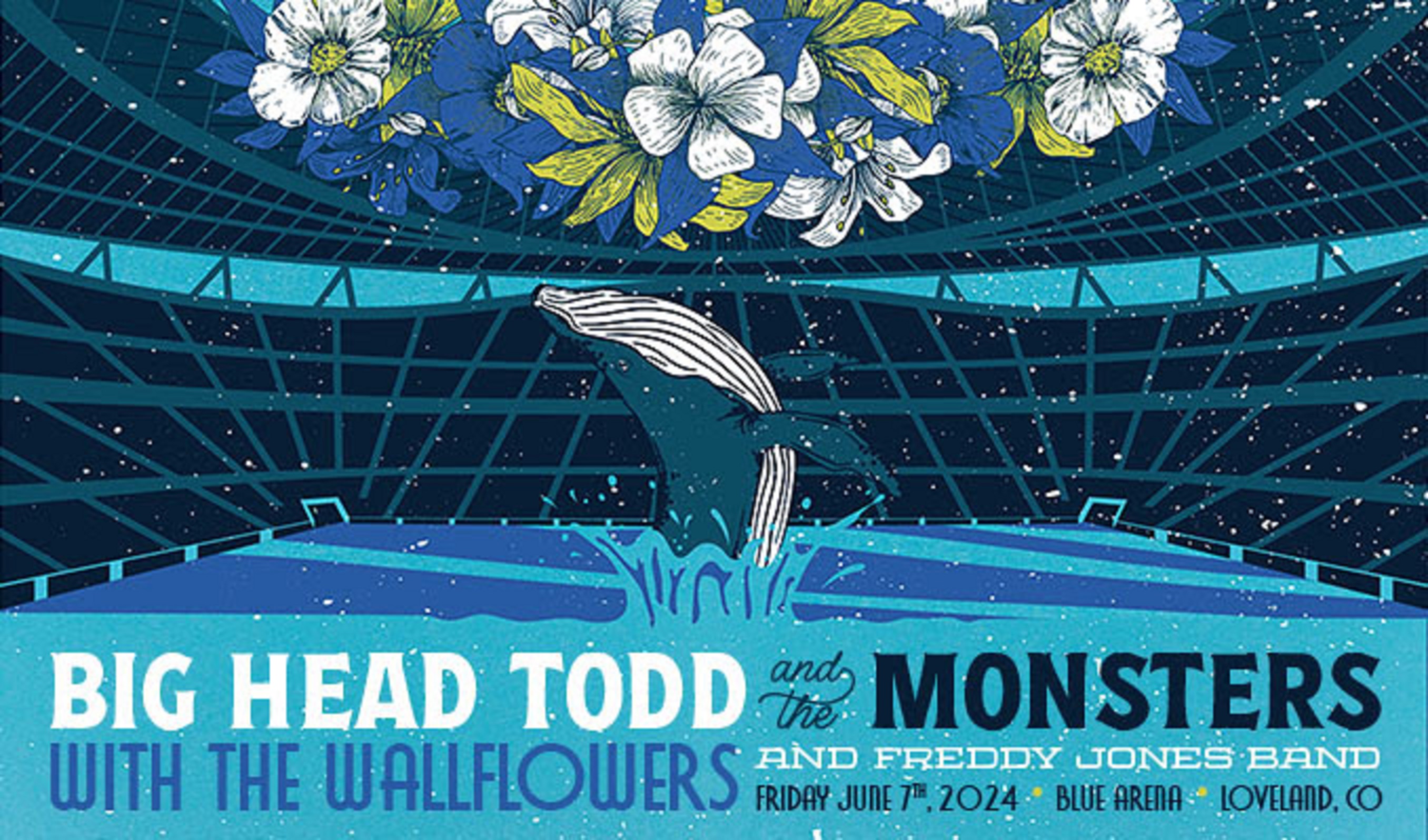 Big Head Todd and The Monsters Announce Blue Arena Show June 7, 2024 Grateful Web