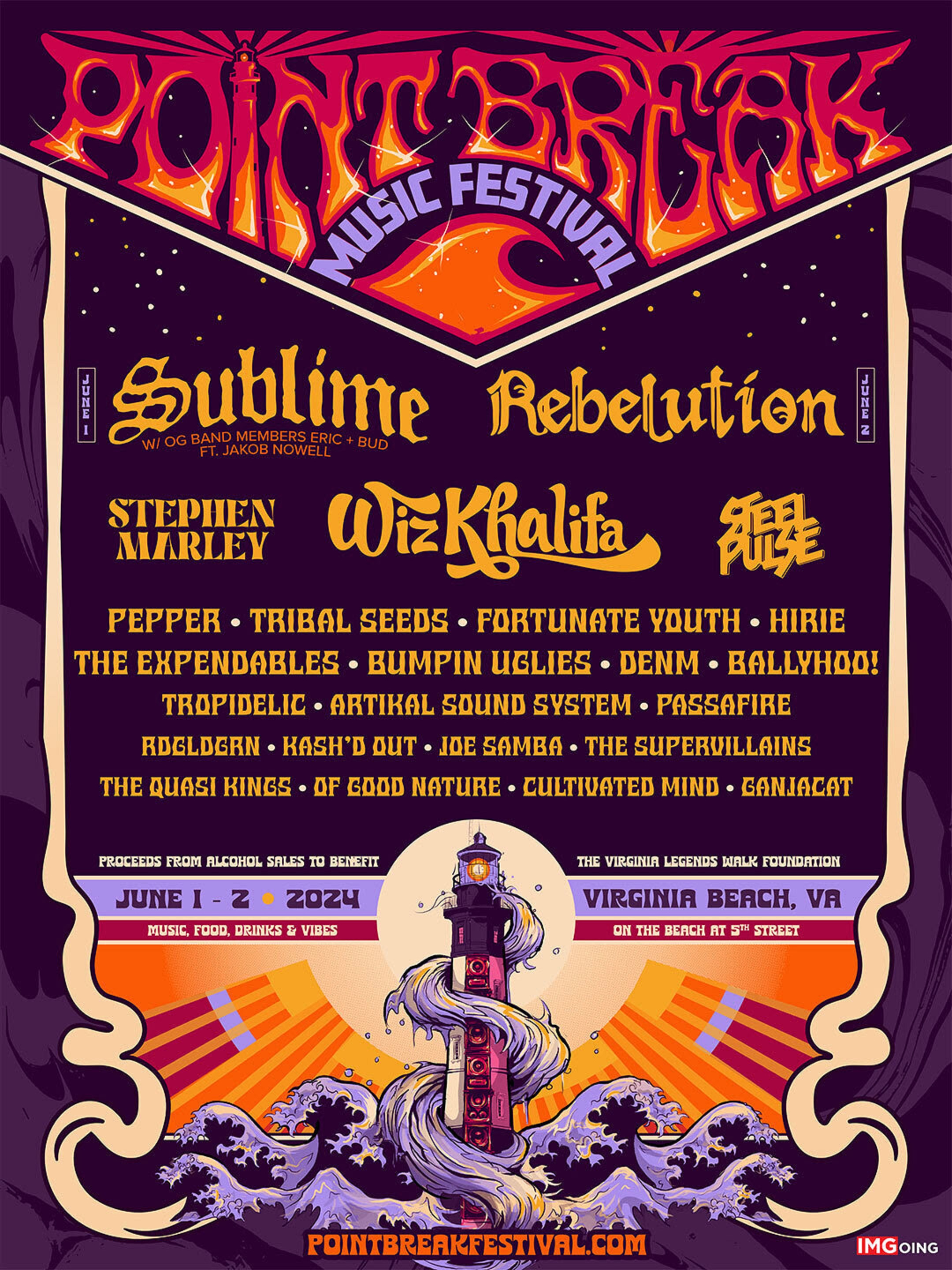 Sublime and Rebelution to Headline Inaugural Point Break Festival ...