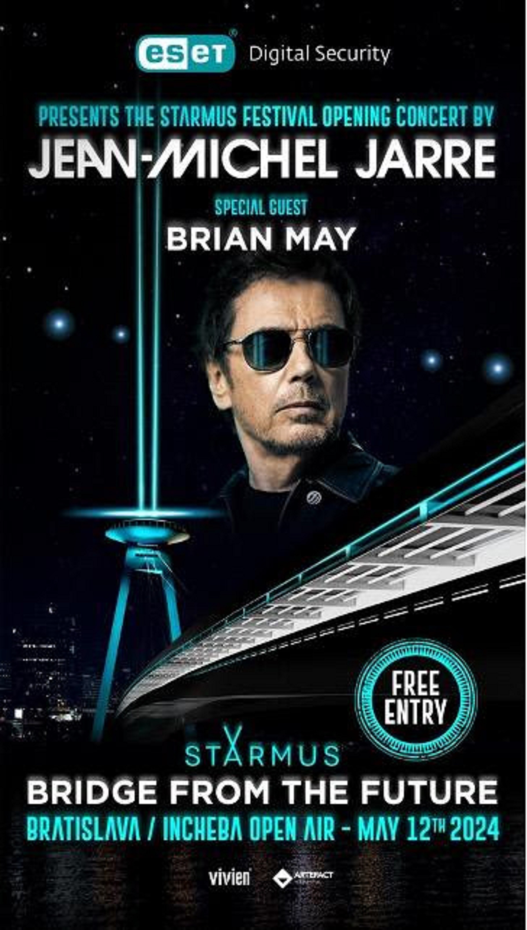 Jean-Michel Jarre STARMUS Festival ‘Bridge From The Future’ Concert ...