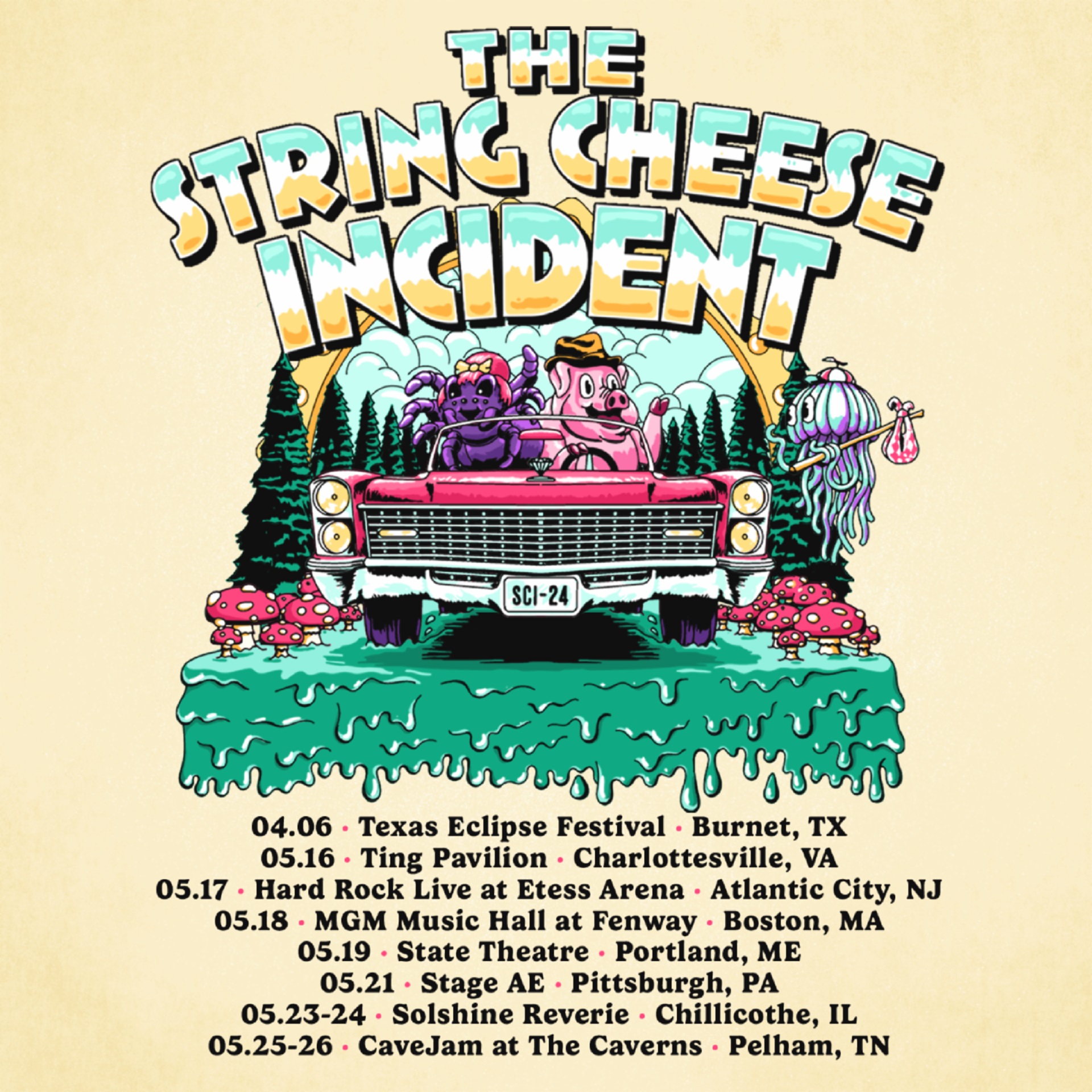 The String Cheese Incident announces initial 2024 tour dates Grateful Web