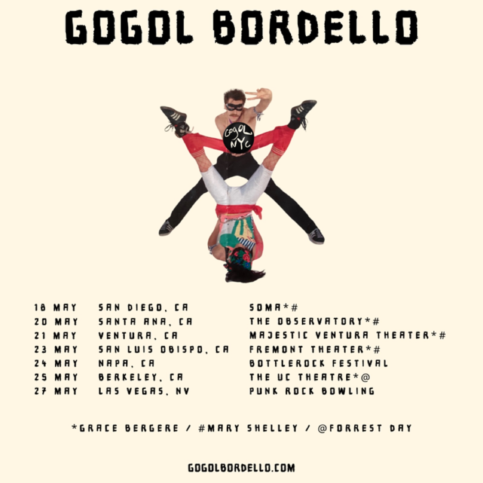 Gogol Bordello Announces West Coast Tour Kicking Off May 18 | Grateful Web