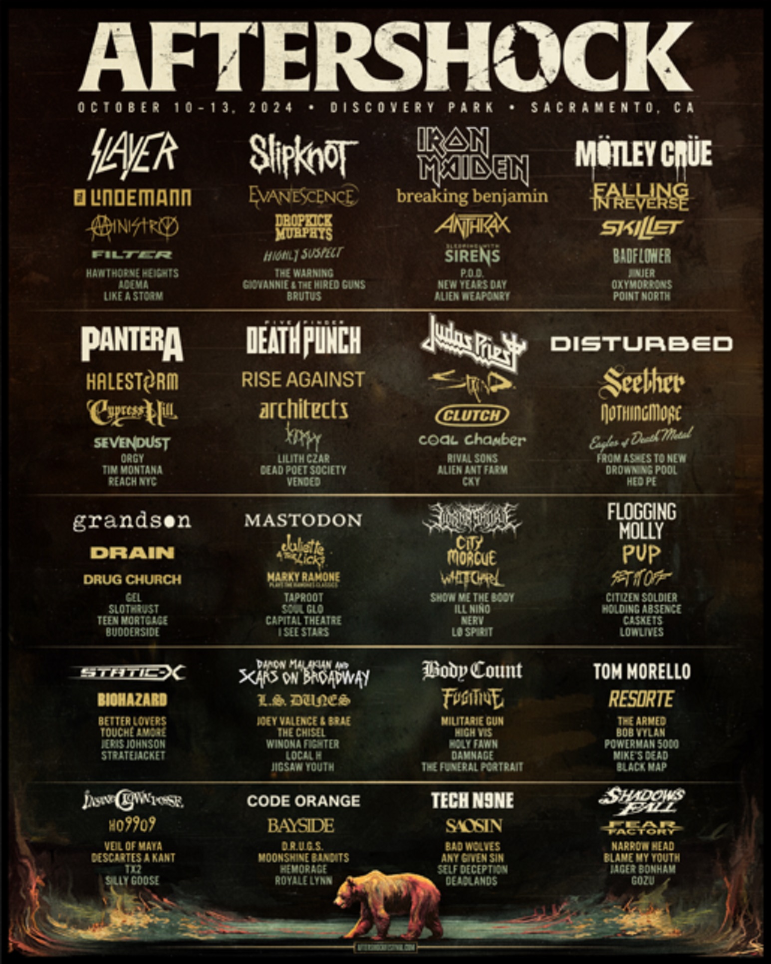 Aftershock 2024 The West Coast’s Largest Rock Festival Returns To