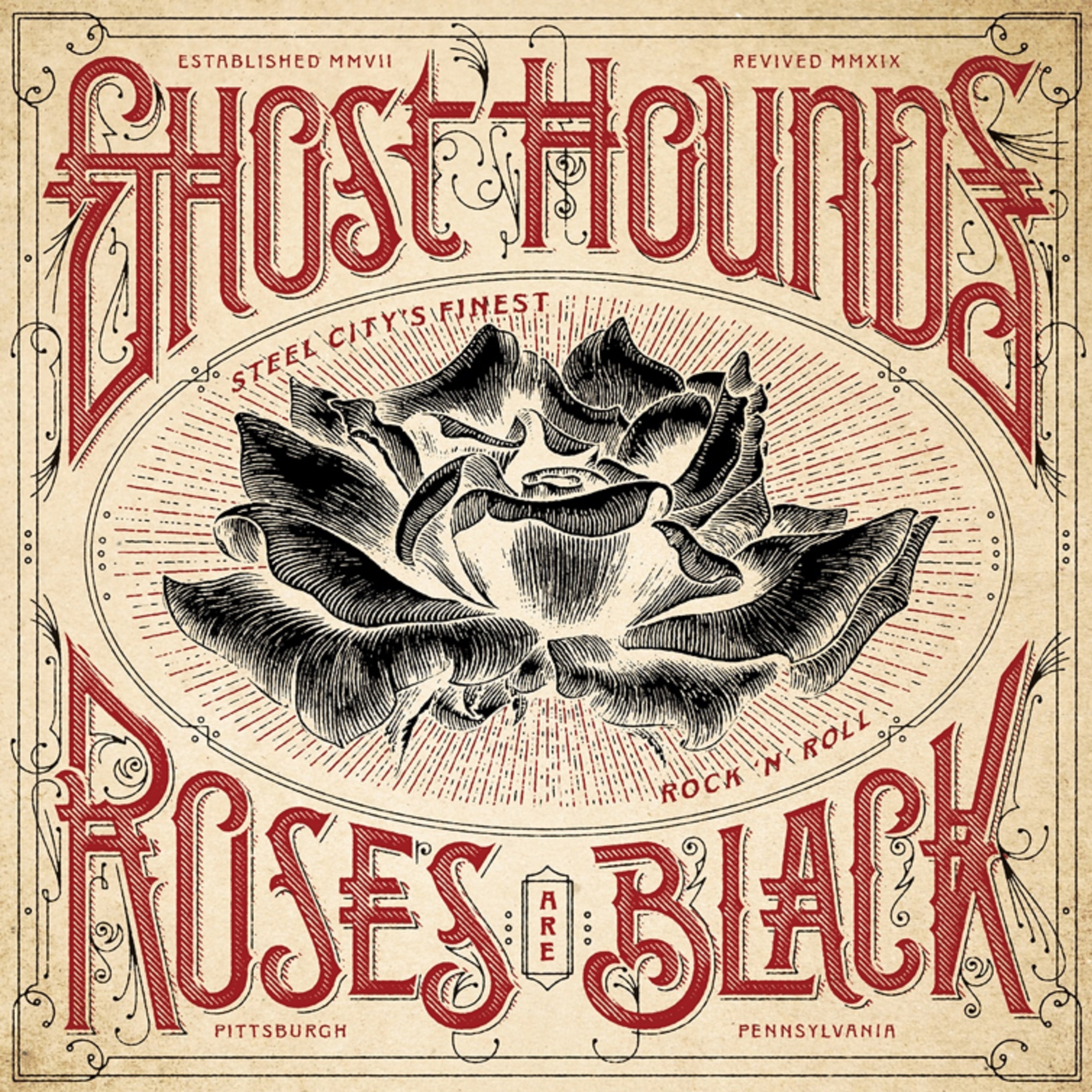 Ghost Hounds' "Roses Are Black" Out Now Grateful Web