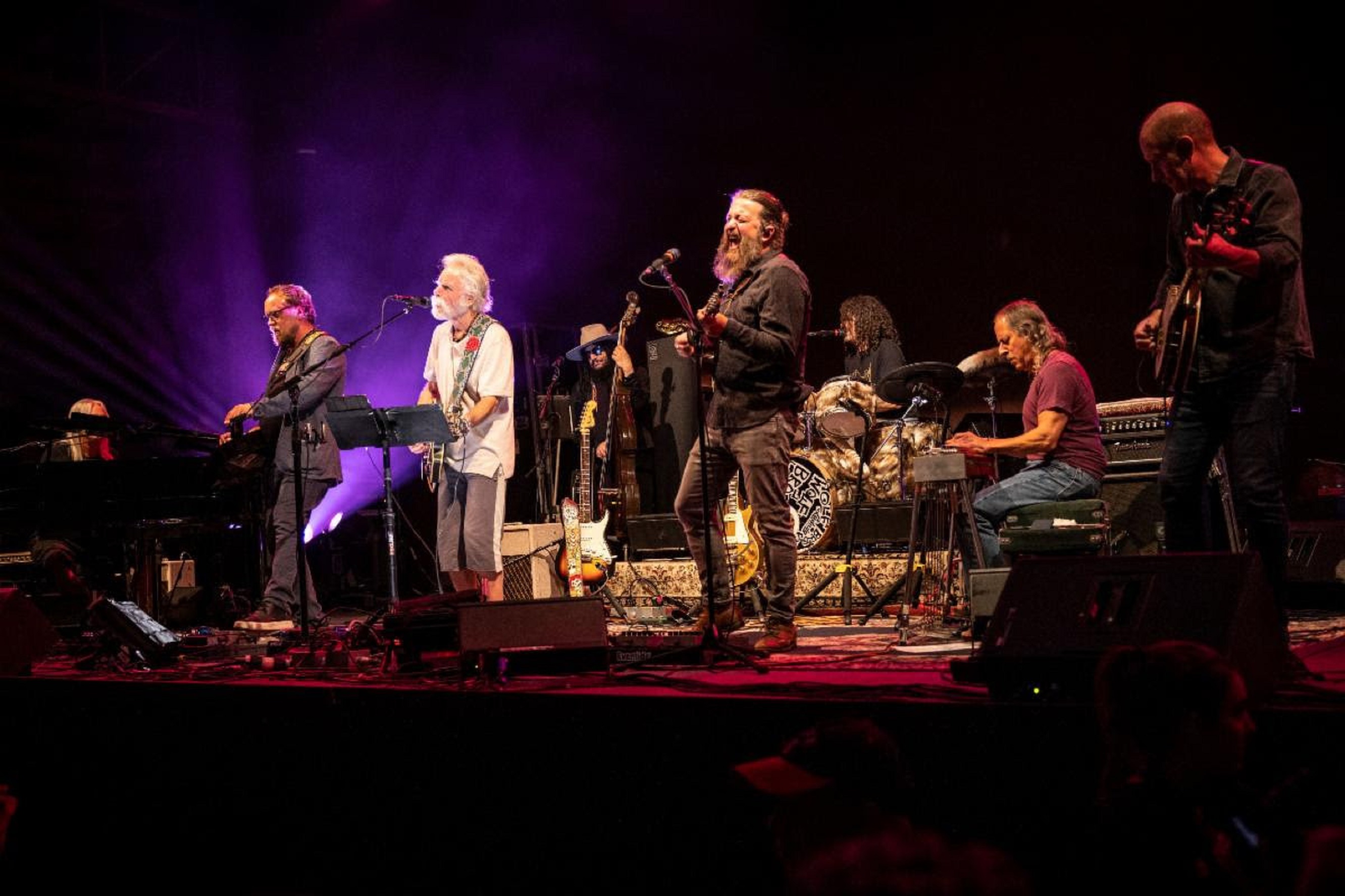 Members of Greensky Bluegrass joined Bobby Weir & the Wolf Pack in San ...