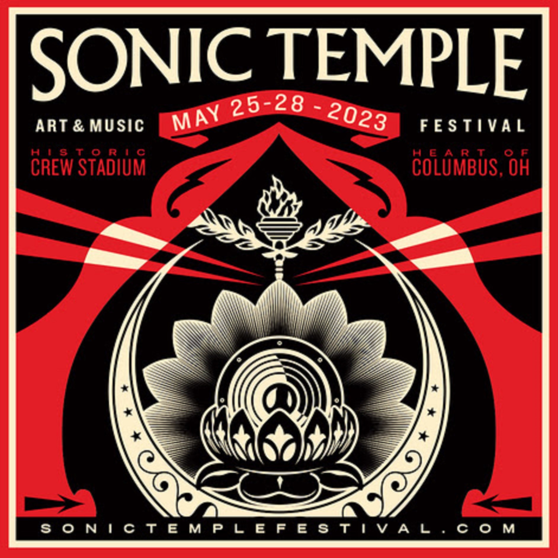 Sonic Temple Art & Music Festival will Return to Columbus, OH Memorial