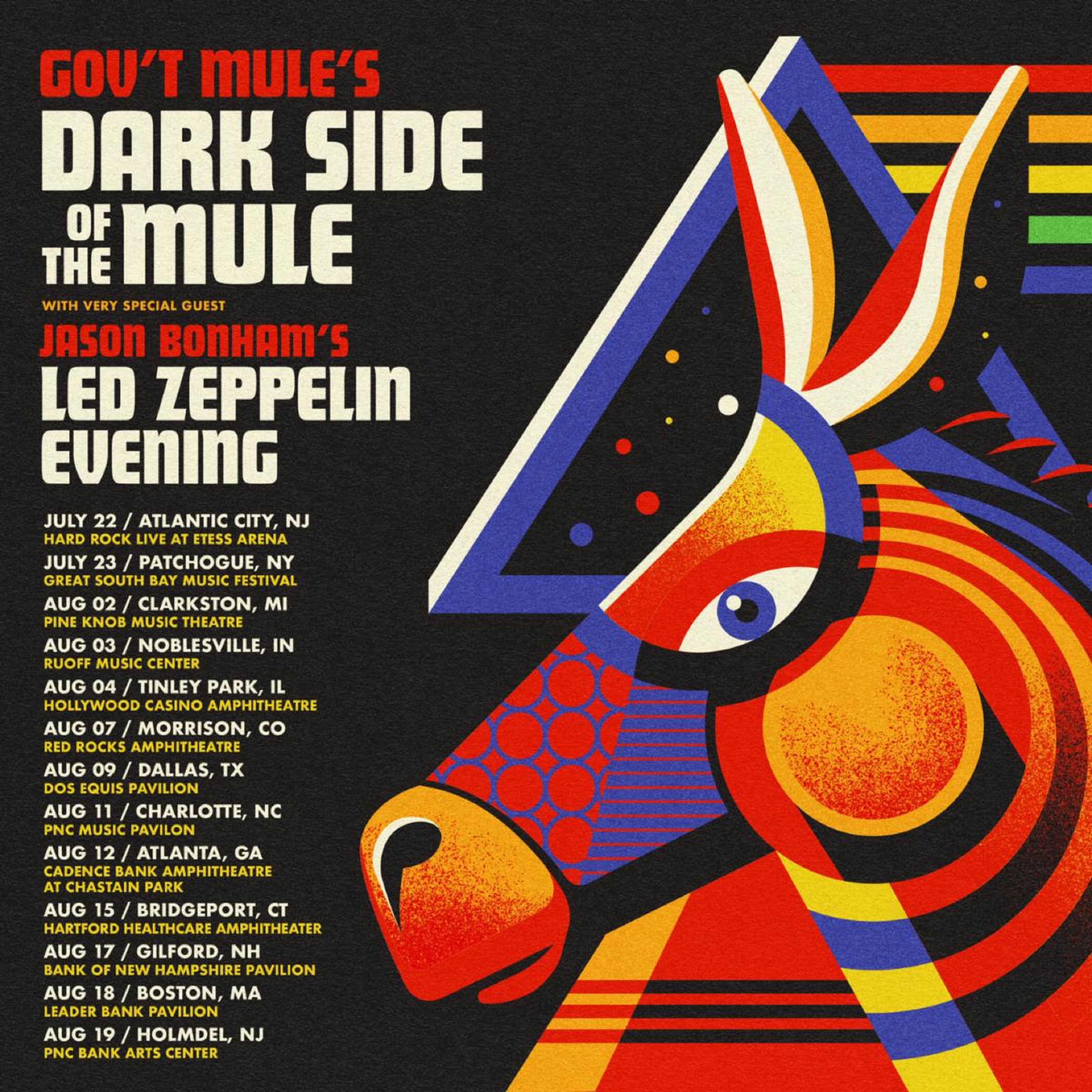 Gov’t Mule Announces Dark Side of the Mule Summer Tour Grateful Web