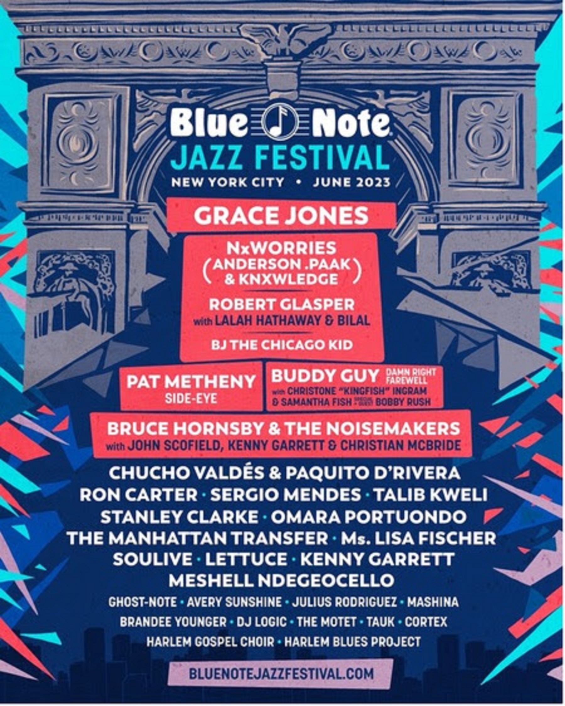 Blue Note Jazz Festival confirms NYC lineup featuring Grace Jones