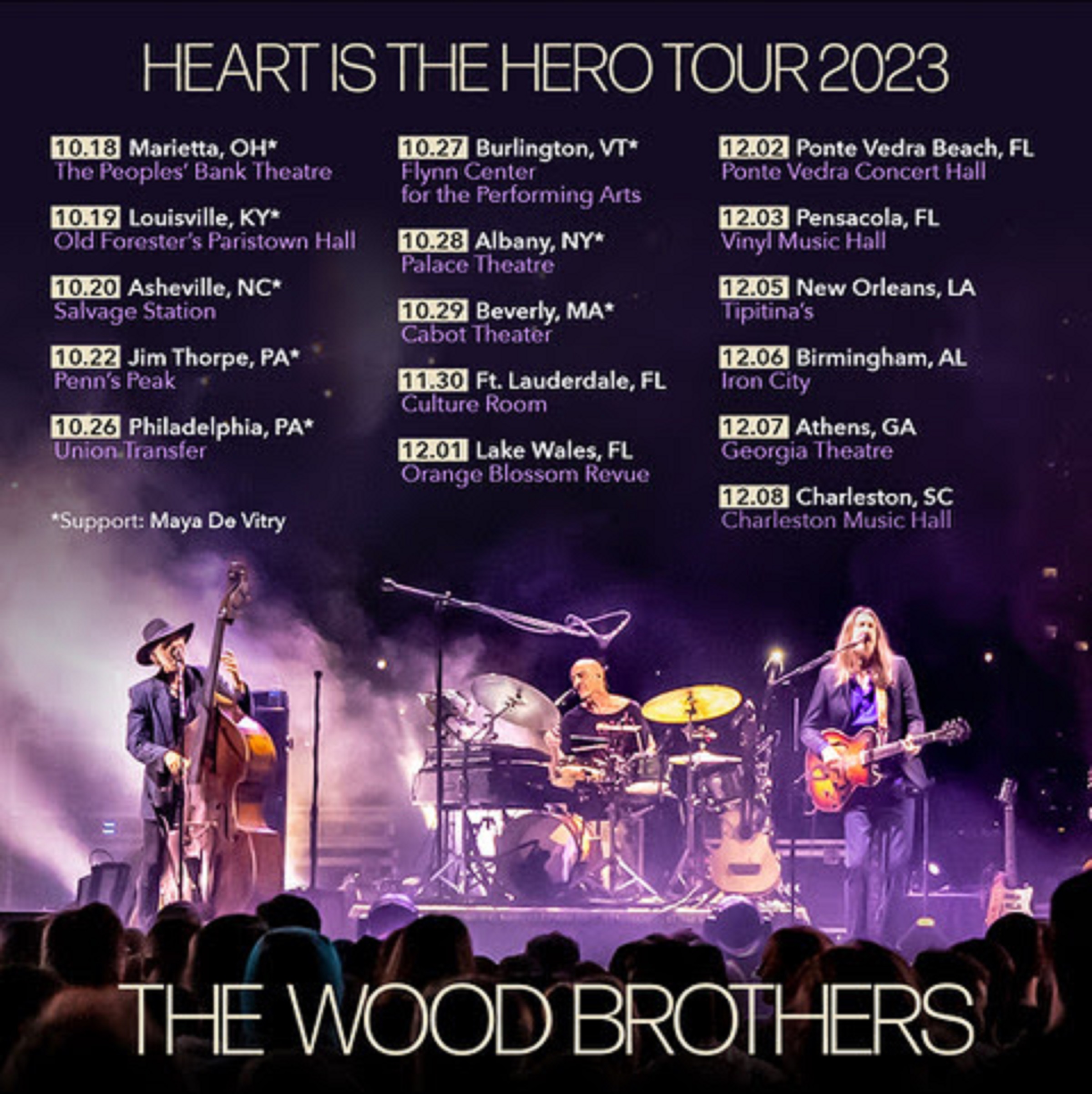 wood brothers tour 2023