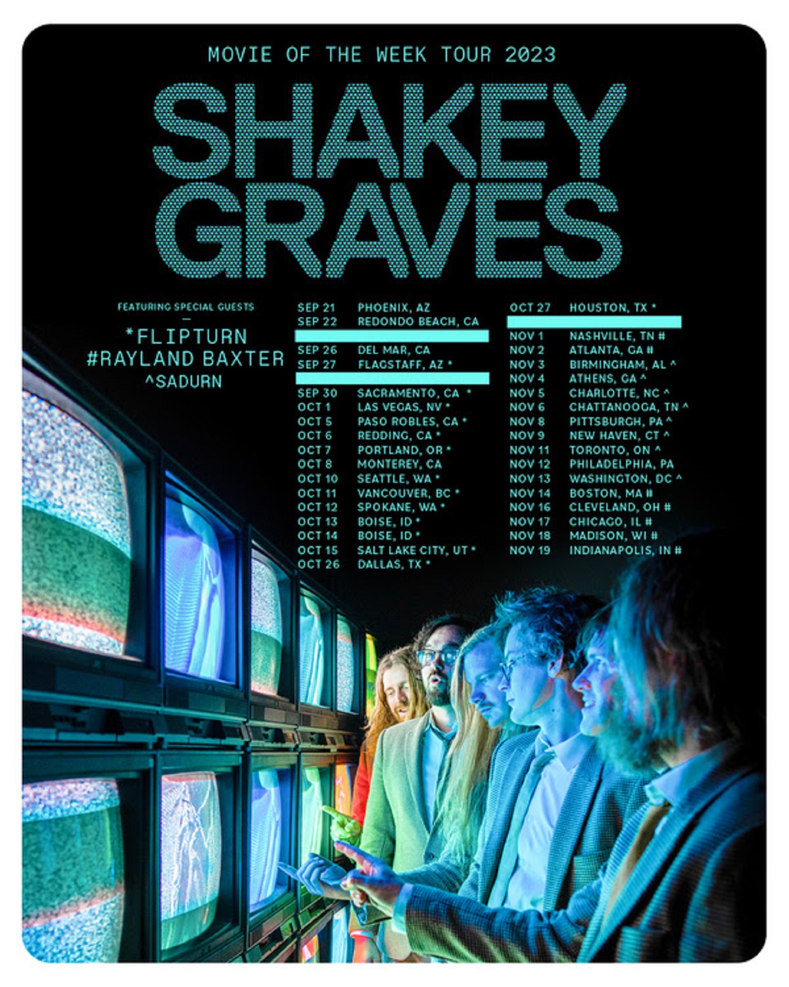 shakey graves tour schedule