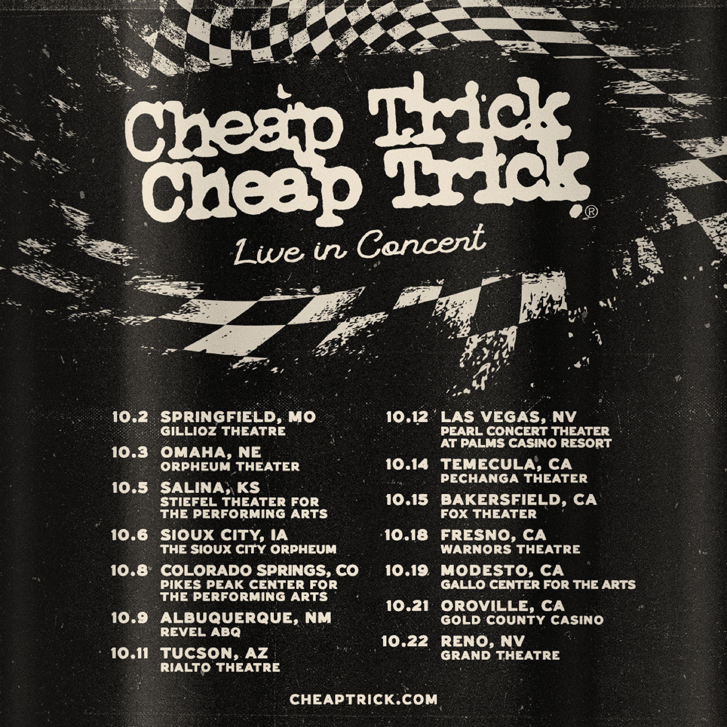 Cheap Trick announces 2023 fall tour dates Grateful Web