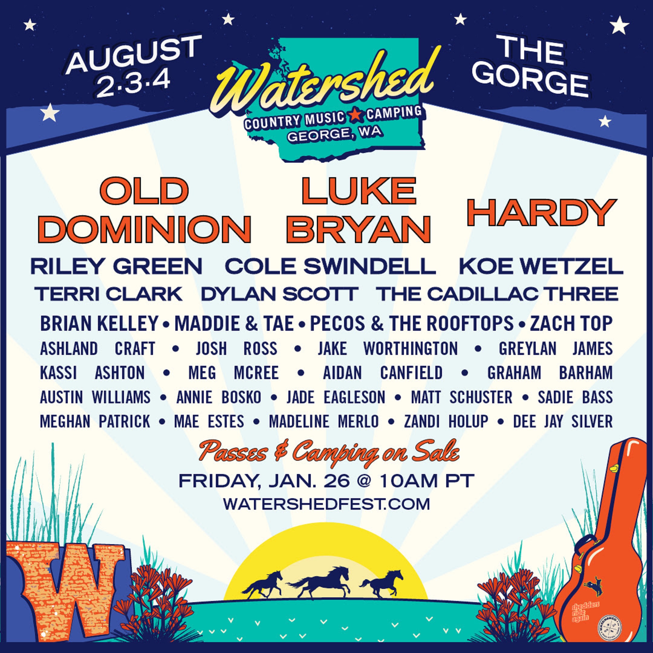 WATERSHED MUSIC FESTIVAL RETURNS TO THE SCENIC Grateful Web