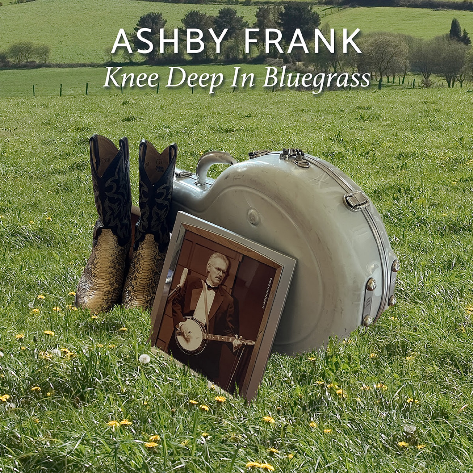 Ashby Frank's "Knee Deep In Bluegrass" pays tribute to a renowned artist, mentor and friend