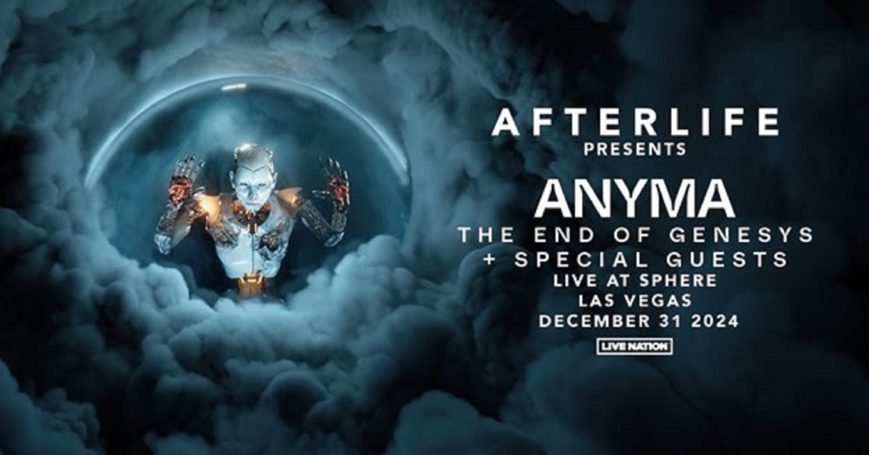 Afterlife Presents Anyma 'The End of Genesys' Live At Sphere - Las Vegas - December 31, 2024