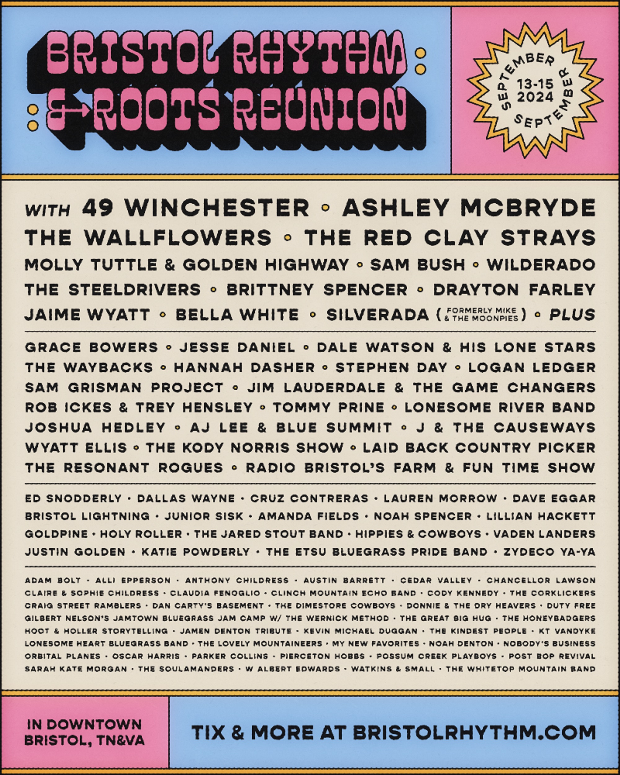 23rd annual Bristol Rhythm & Roots Reunion drops full schedule, app