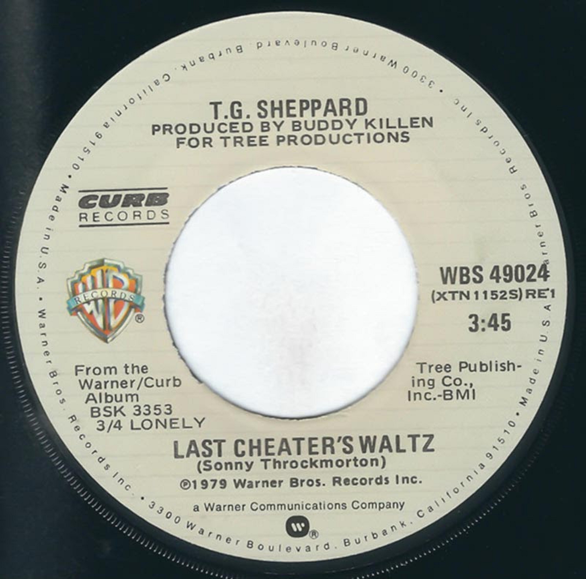 T.G. Sheppard Celebrates The 45th Anniversary Of The Classic Hit Single "Last Cheater's Waltz"