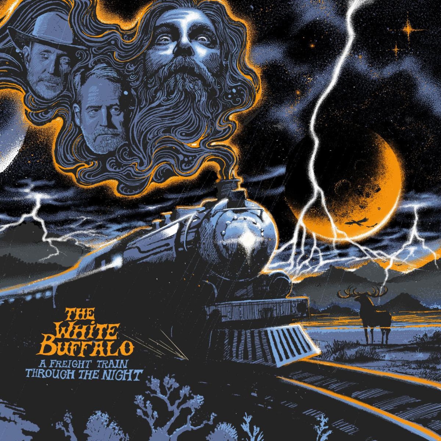 The White Buffalo: Announces ‘A Freight Train Through The Night,’ First-Ever Live Album, Out September 20 Worldwide