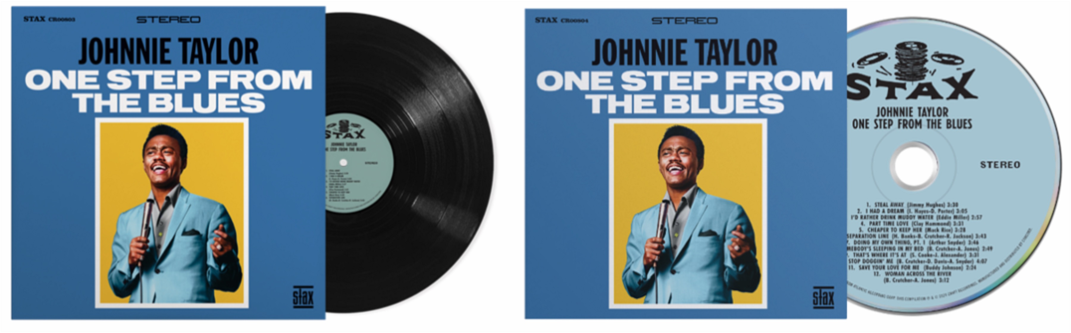 Stax Records and Craft Recordings announce a new Johnnie Taylor collection 'One Step from the Blues'