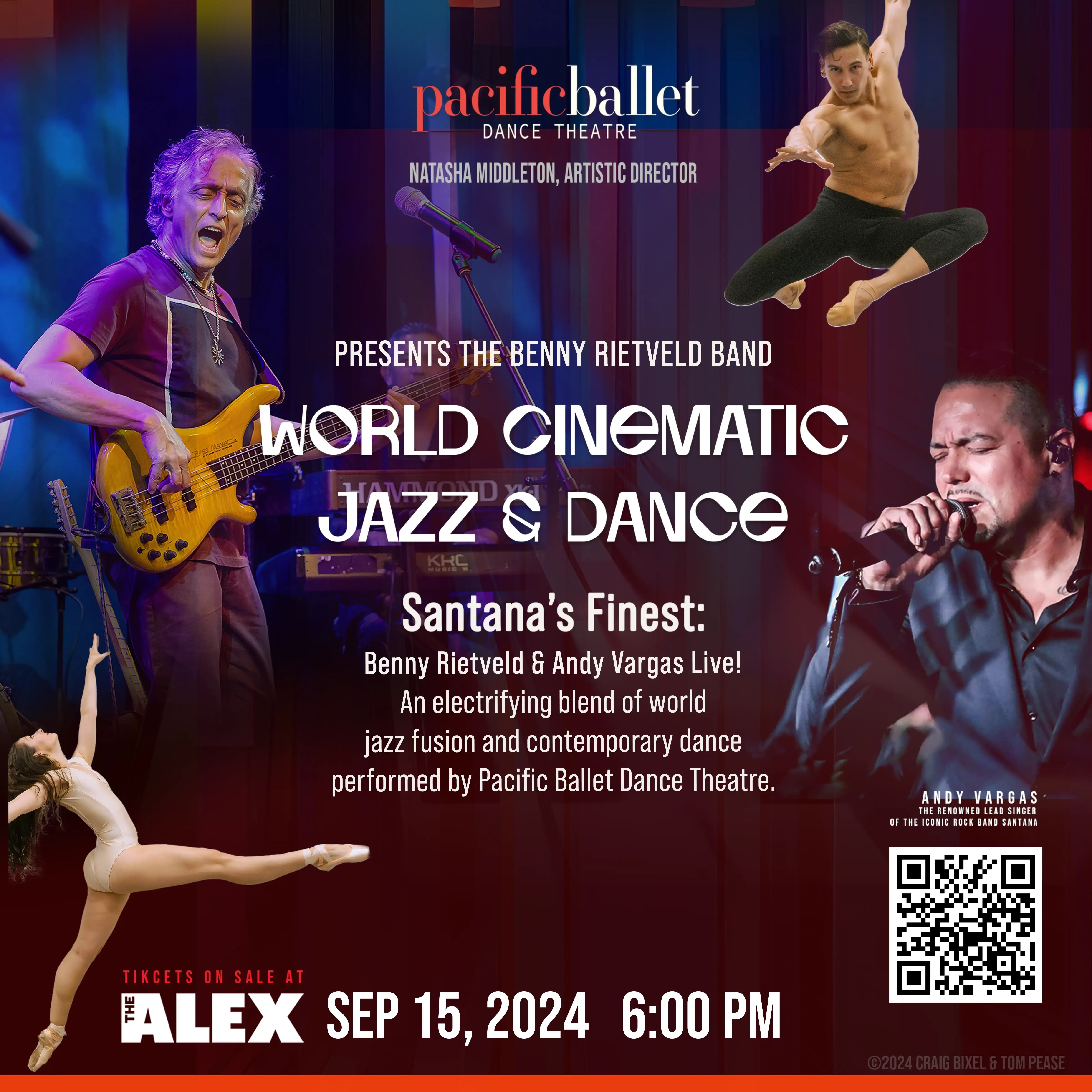 PBDT Unveils 'World Cinematic Jazz and Dance' with Benny Rietveld and Andy Vargas