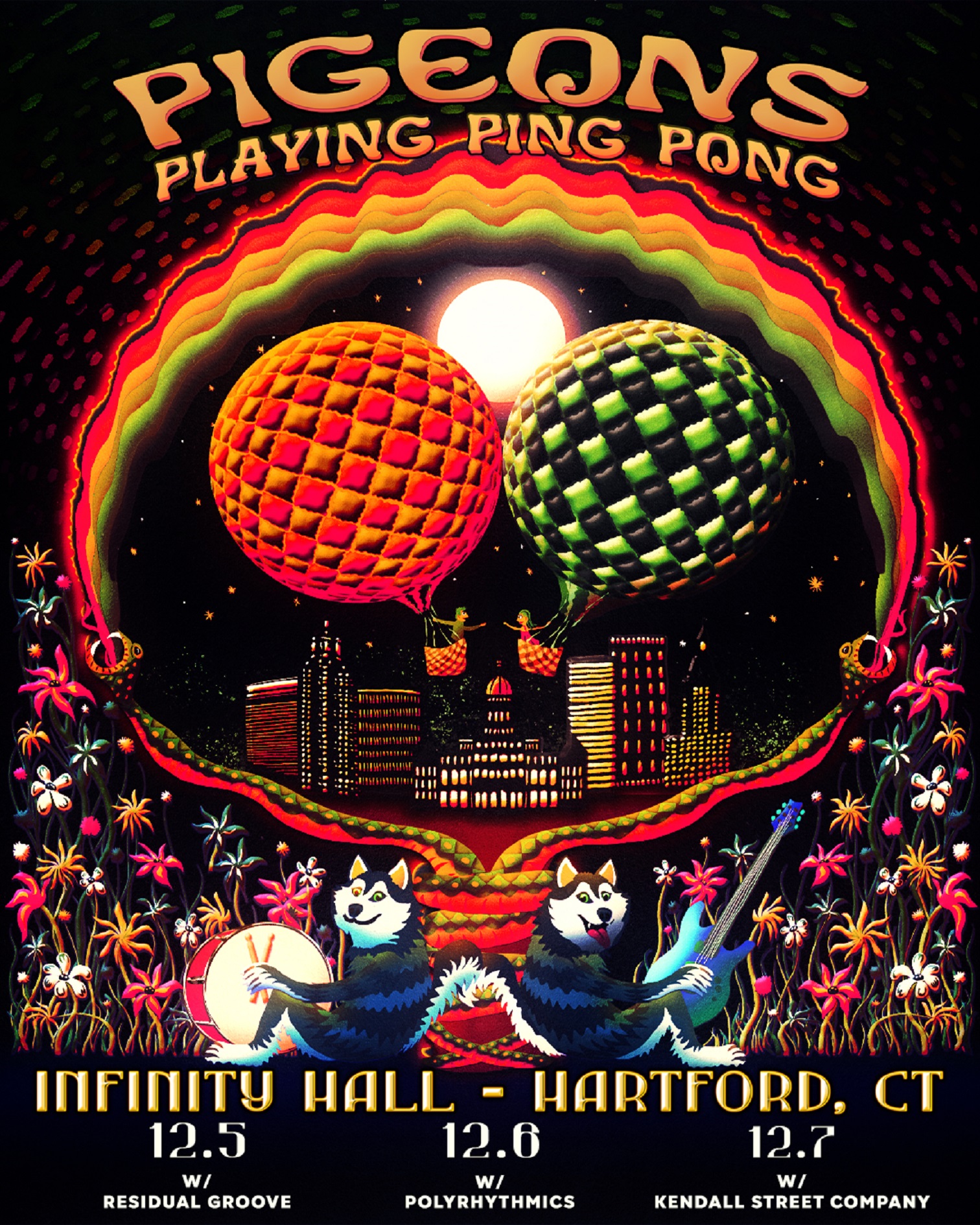 Pigeons Playing Ping Pong Announces December Run in Hartford, CT