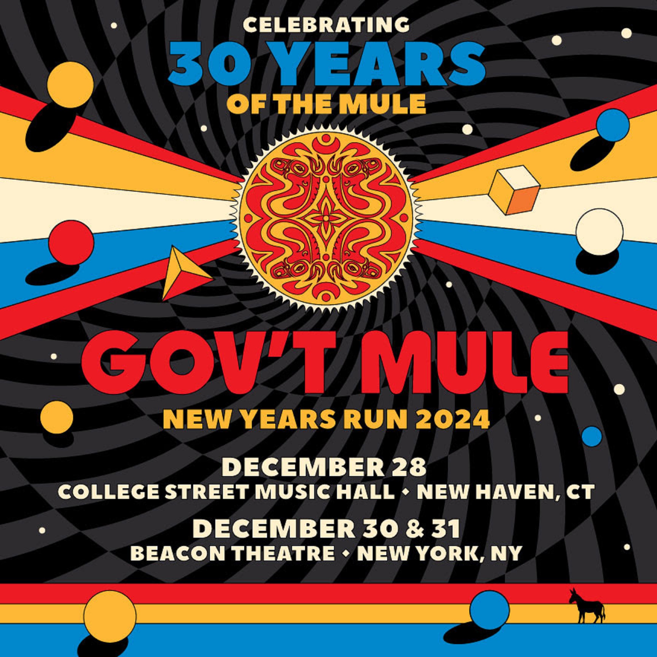 Gov’t Mule Announces Annual New Year’s Run for December 28-31