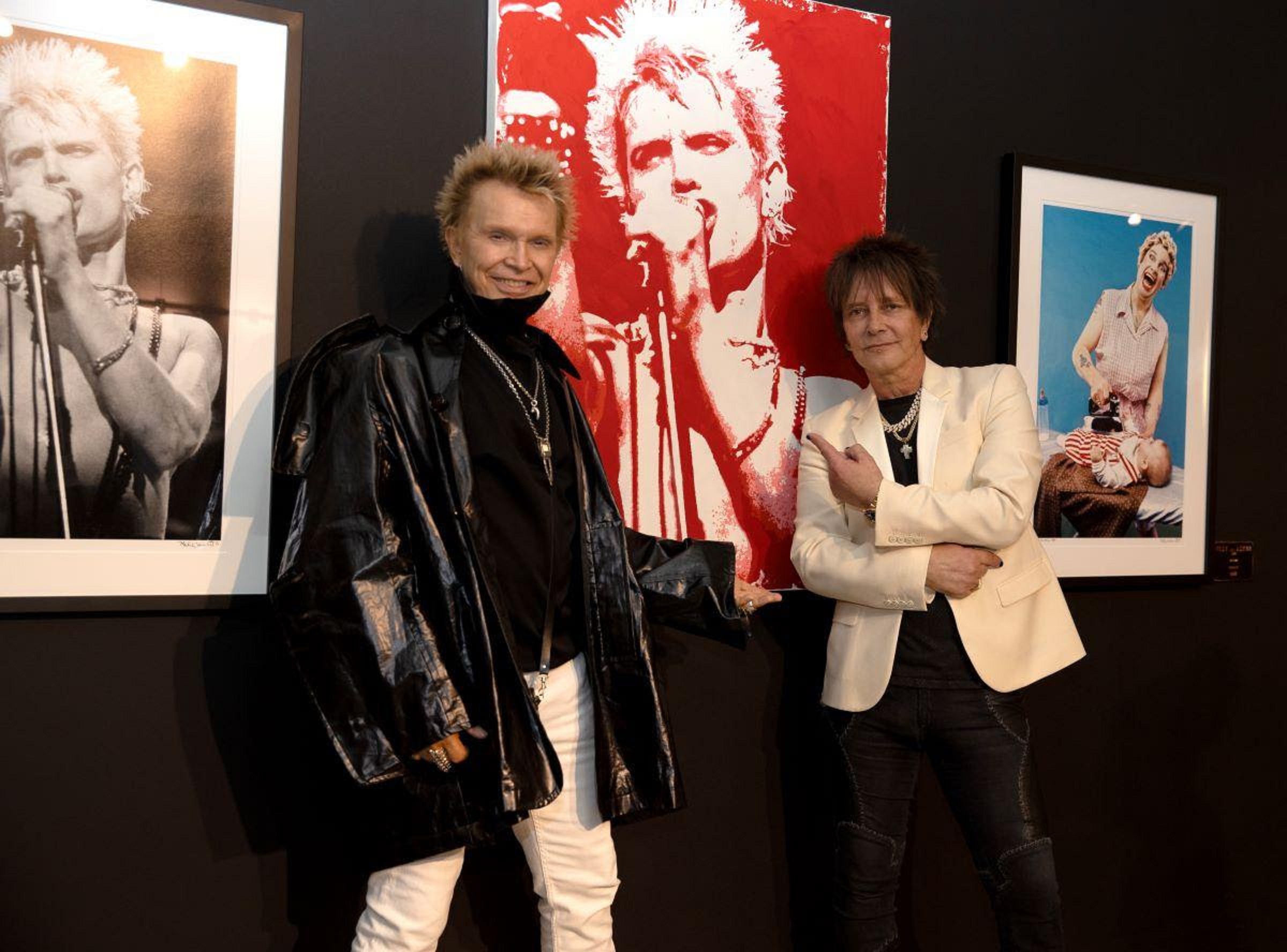 Star-Studded Night With Billy Idol Performance At VIP Opening of “A MOMENT IN TIME” Photography/Art Exhibition in LA