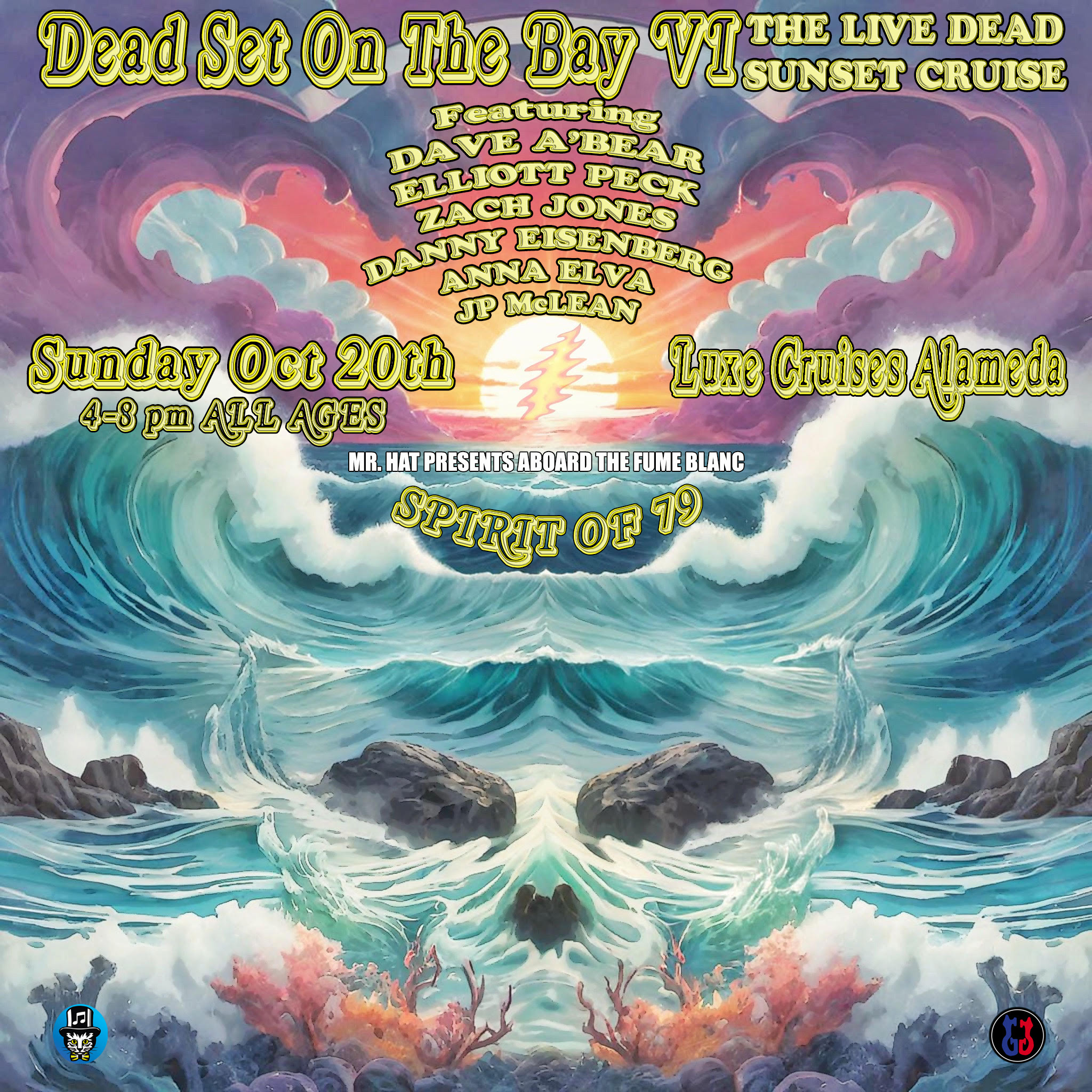 All Aboard for Fun: Dead Set On The Bay VI - Sunday, October 20th