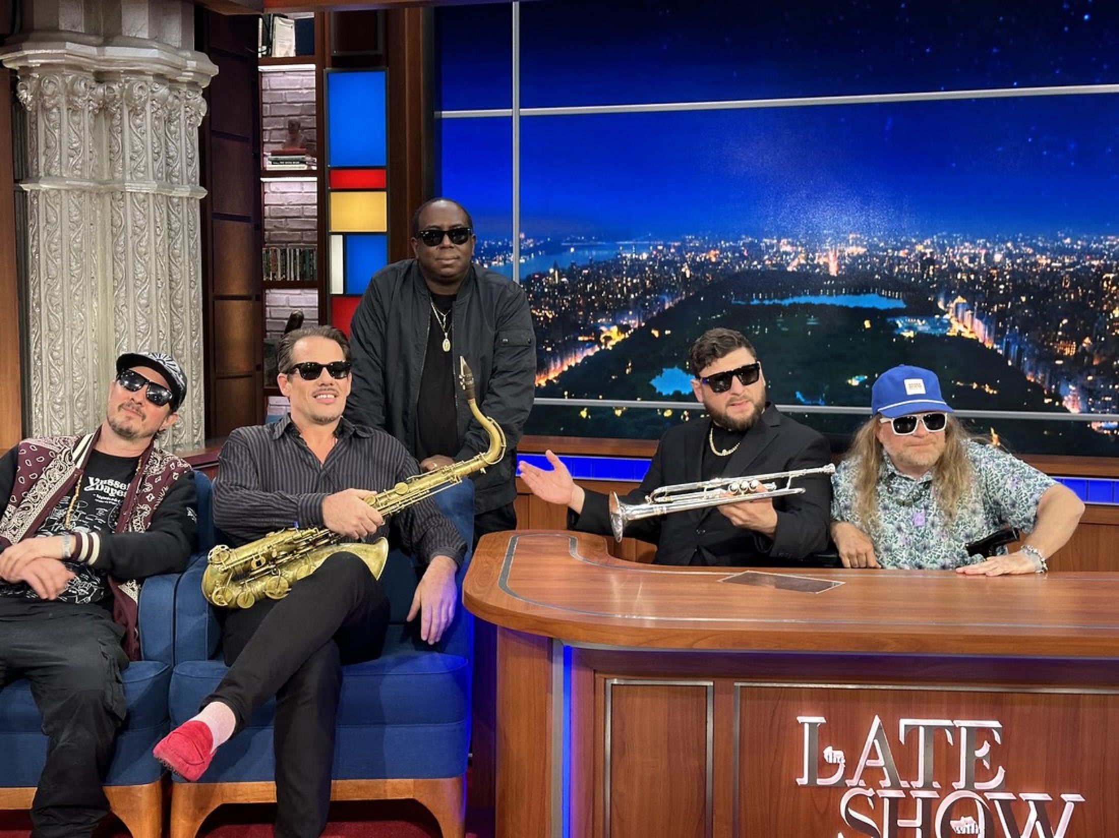 Watch Members of Lettuce Join Louis Cato & The Late Show Band on The Late Show with Stephen Colbert