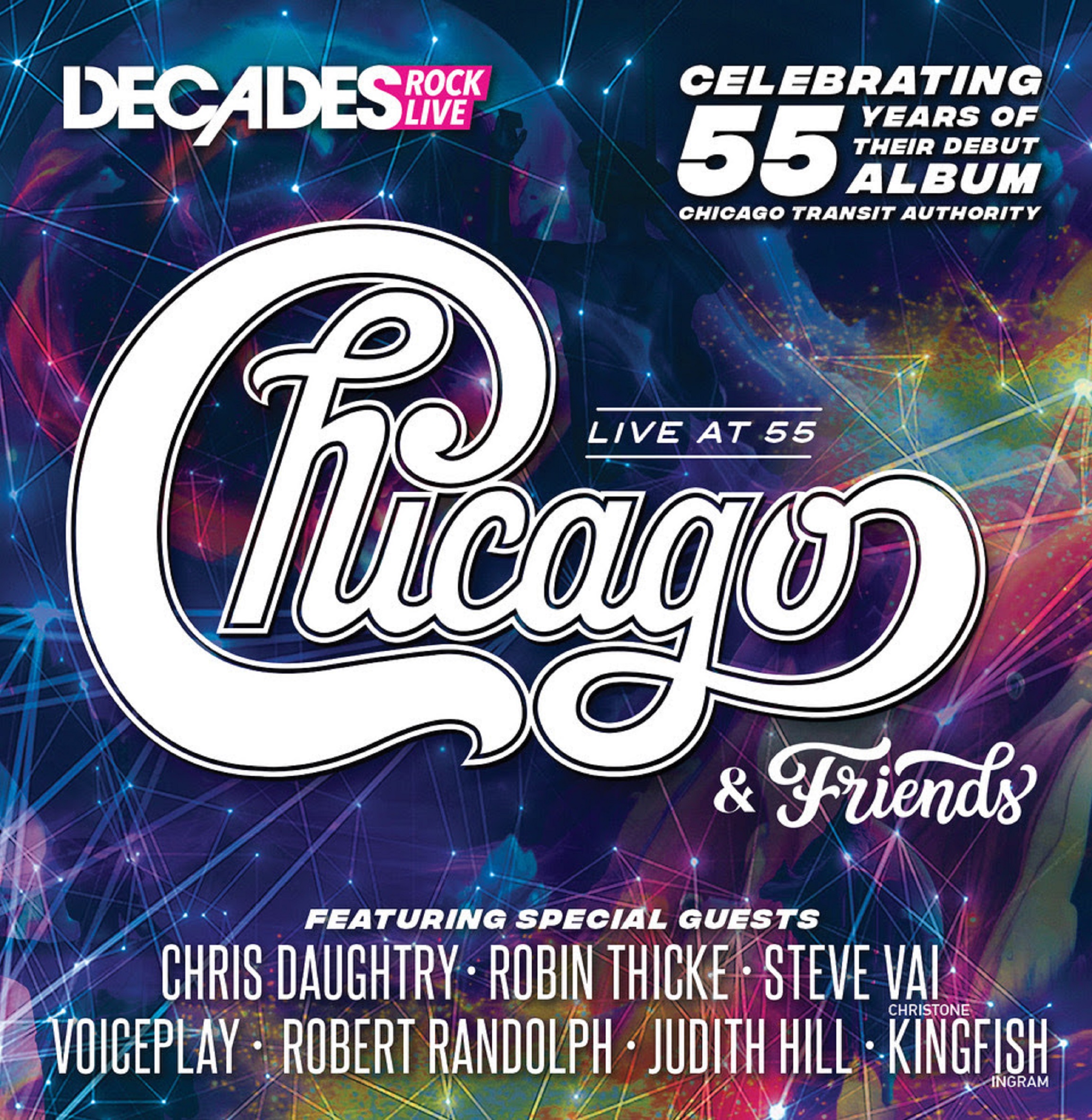 Chicago & Friends: Live at 55 - out November 22, 2024