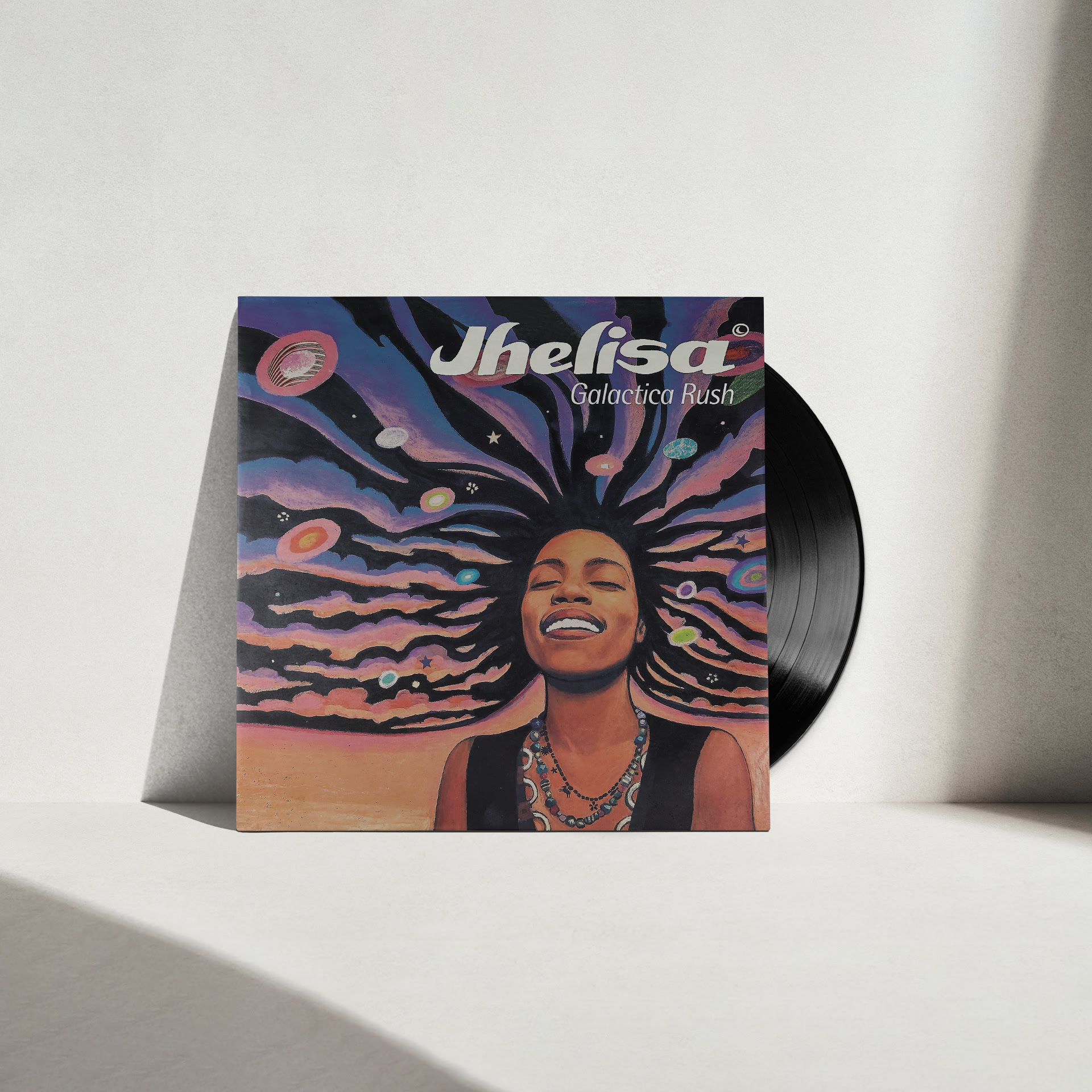 Jhelisa Releases 30th Anniversary Edition Vinyl for Her Debut Album "Galactica Rush"