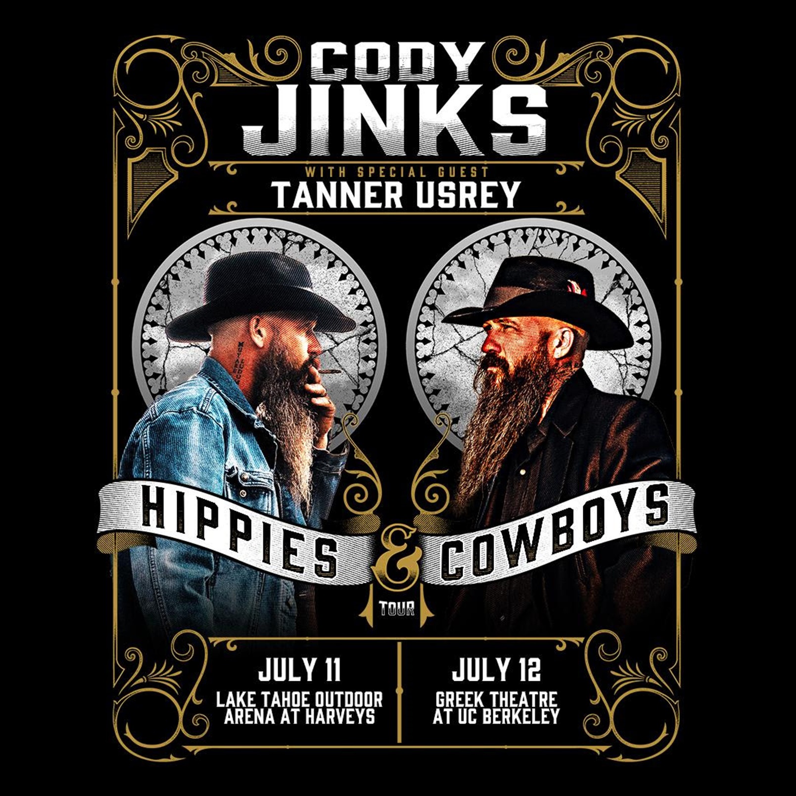 CODY JINKS ANNOUNCES HEADLINING 2025 NORTH AMERICAN HIPPIES AND COWBOYS TOUR 