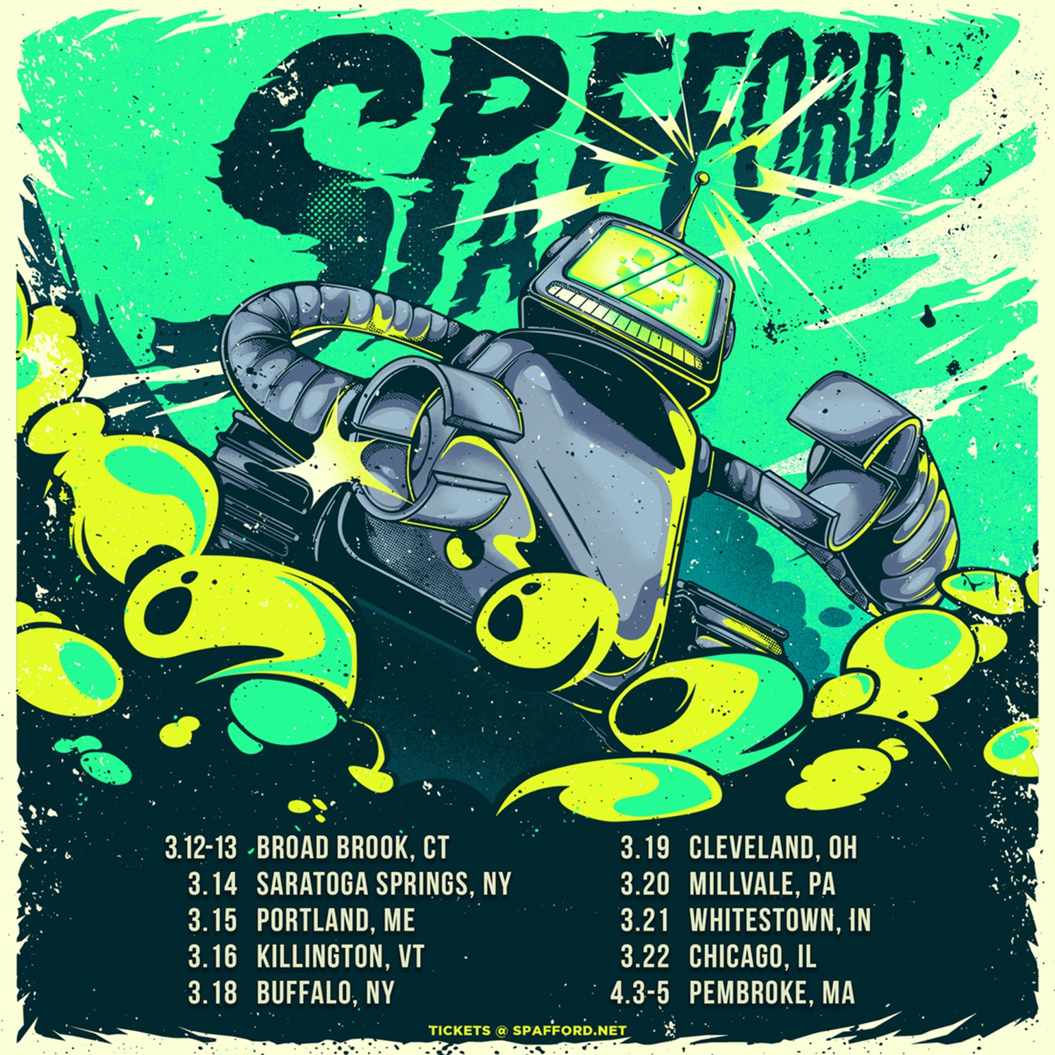 Spafford Announces Exciting Spring 2025 Tour Dates Grateful Web