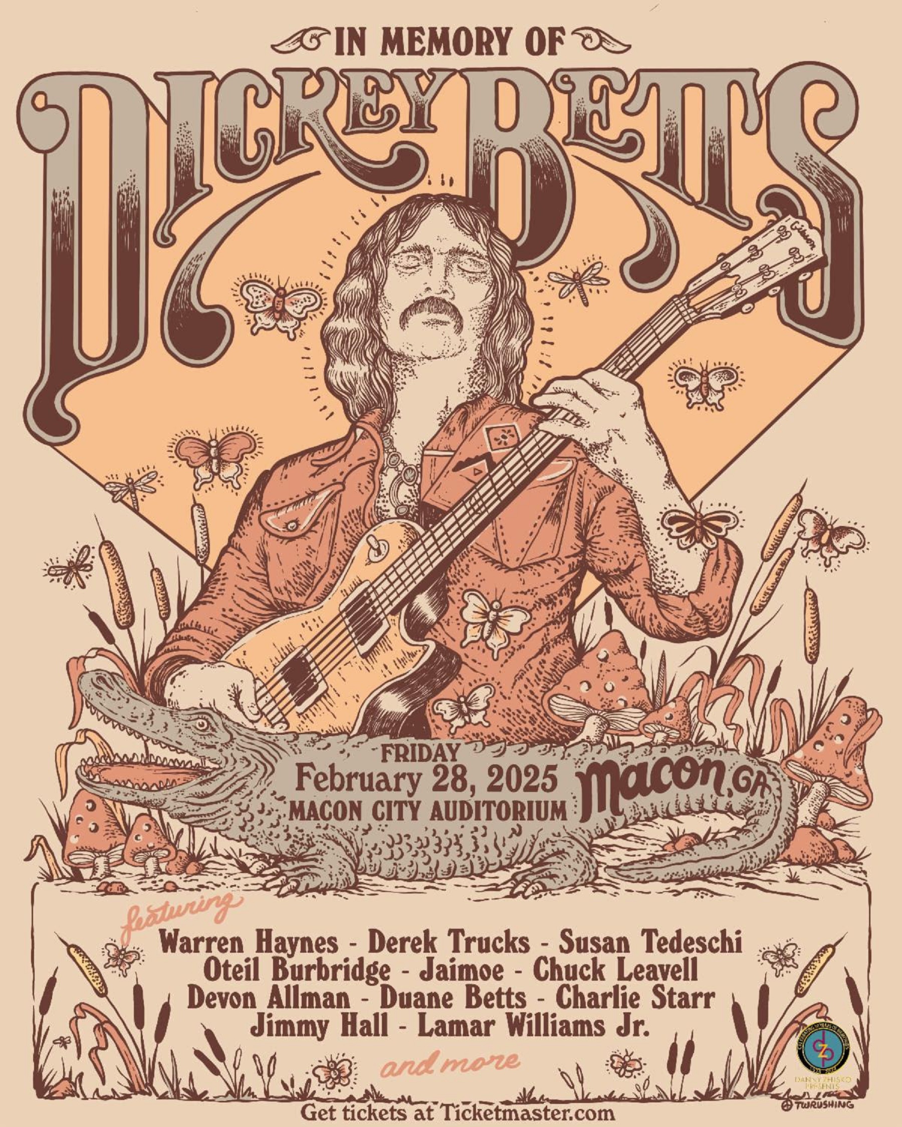 Celebrating the Life of Dickey Betts, Co-Founder of the Allman Brothers Band: A Memorial Concert